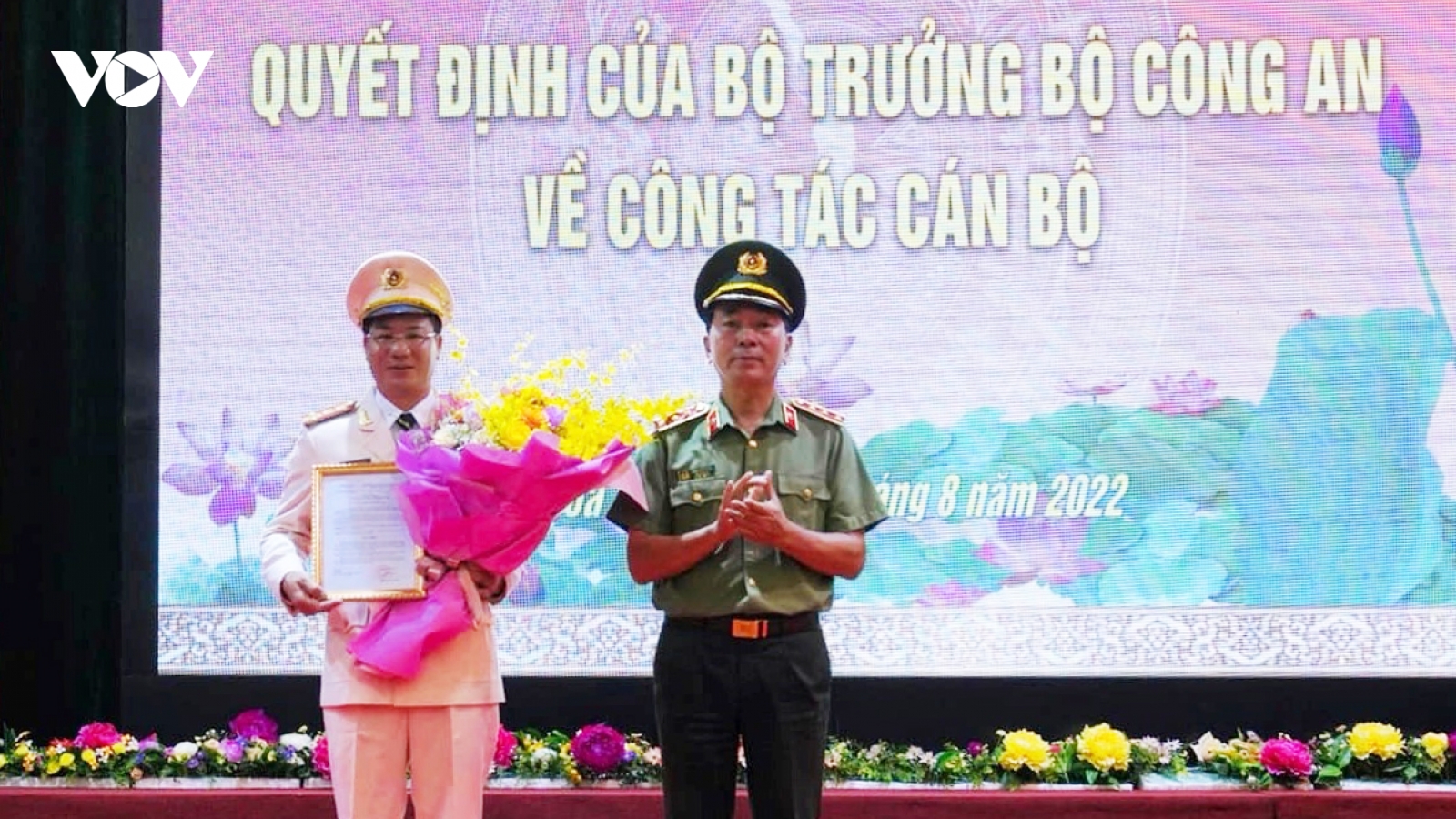 Phó Cục trưởng Cục CSGT giữ chức Giám đốc Công an Hòa Bình