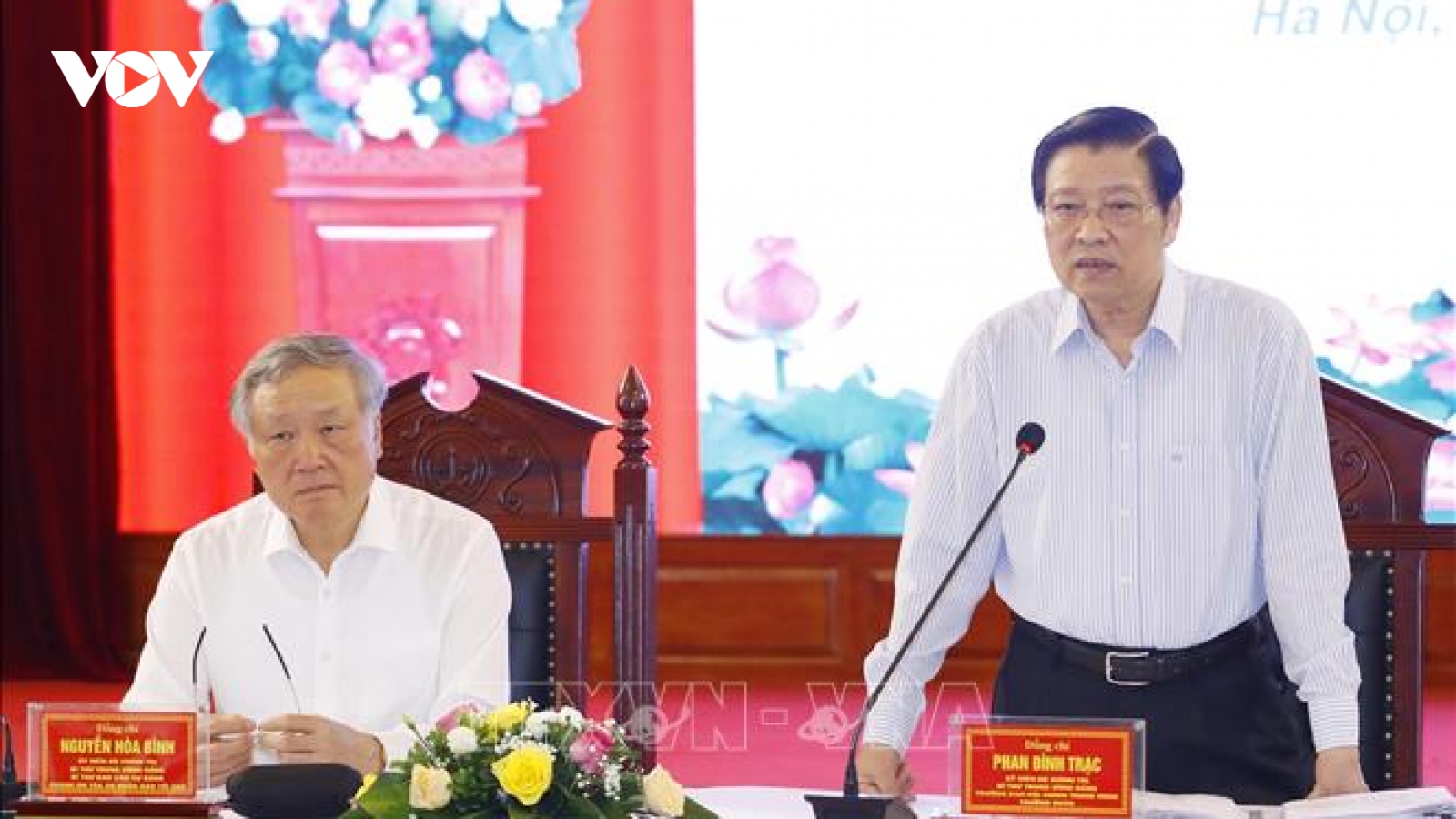 Đoàn kiểm tra của Bộ Chính trị làm việc với Ban cán sự đảng TAND tối cao