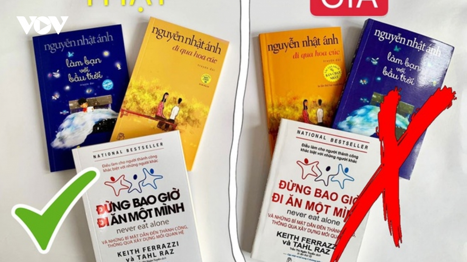 Vấn nạn sách giả: Bào mòn văn hóa đọc của người Việt