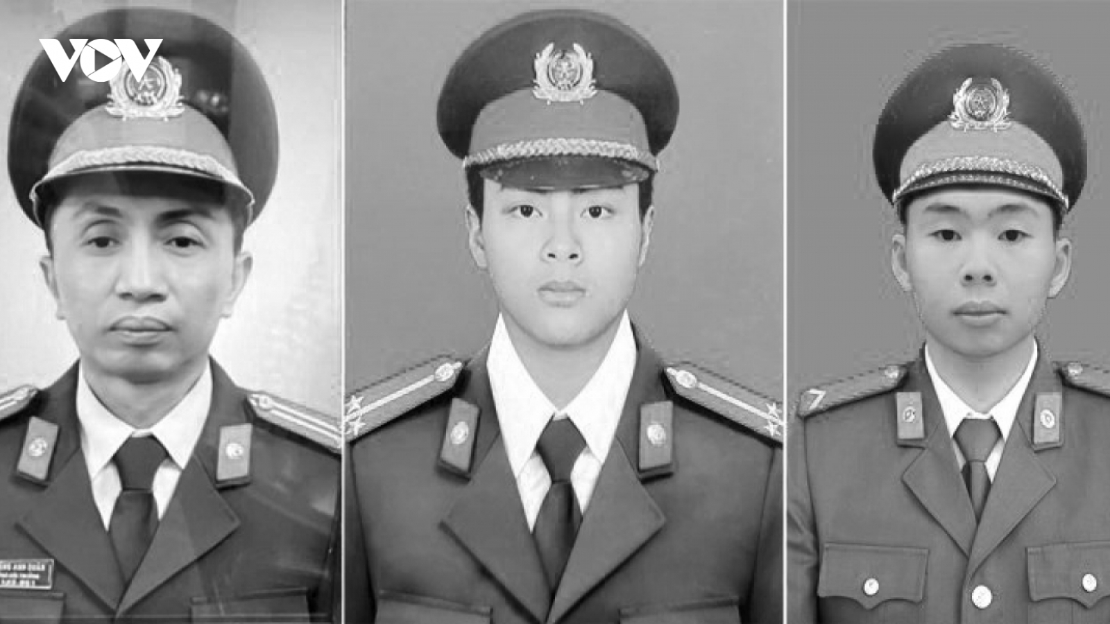 Ba chiến sĩ cảnh sát hy sinh khi chữa cháy - Những anh hùng thời bình