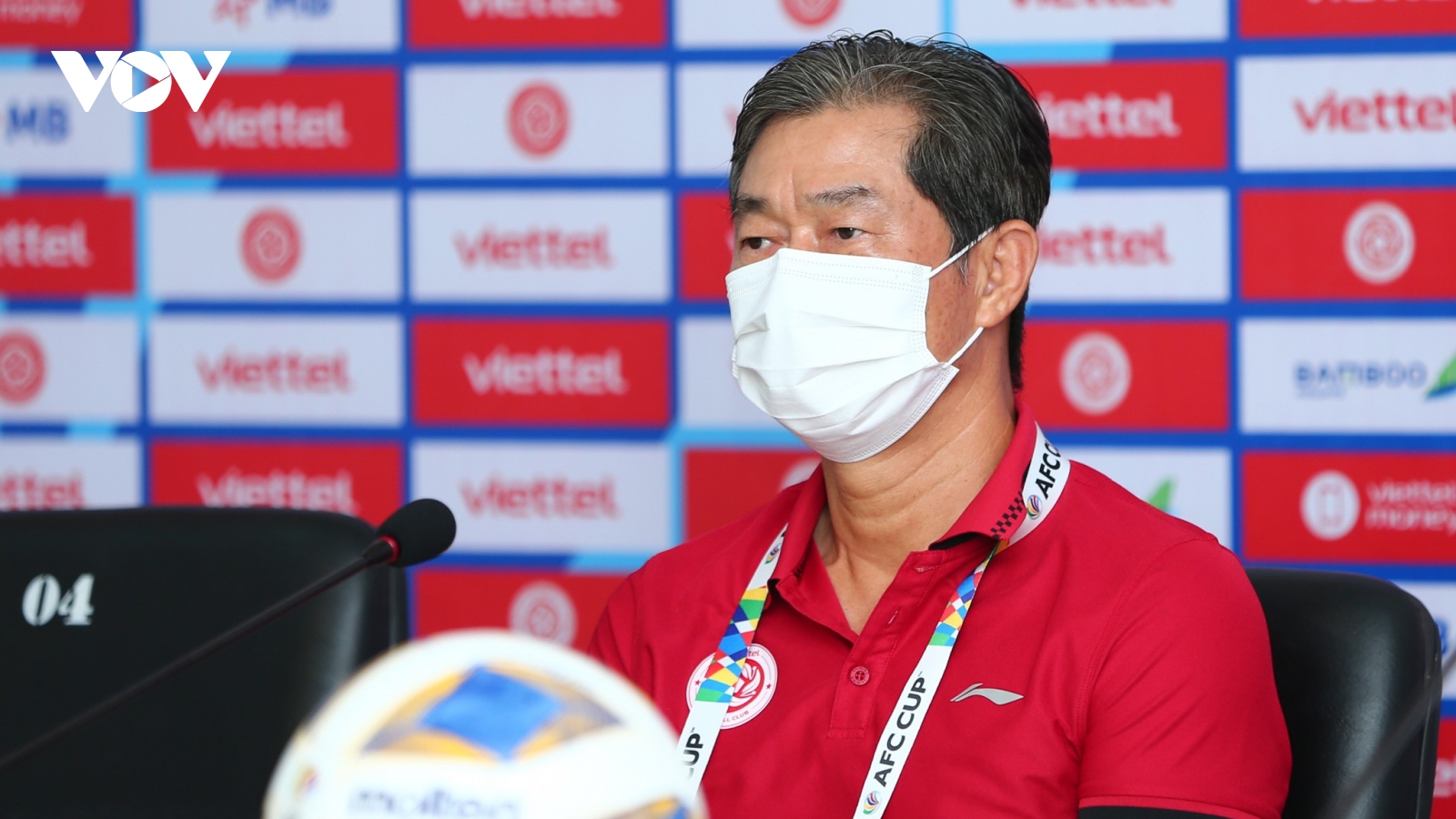 HLV Bae Ji Won tuyên bố đanh thép trước trận bán kết AFC Cup 2022
