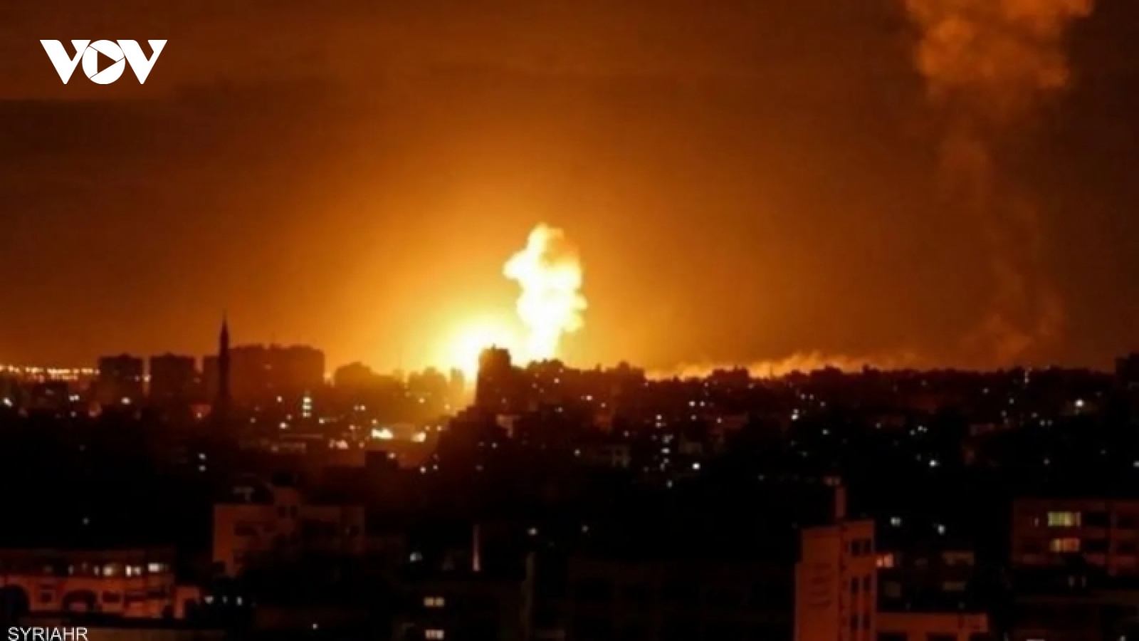 5 binh sĩ Syria thiệt mạng do cuộc không kích của Israel