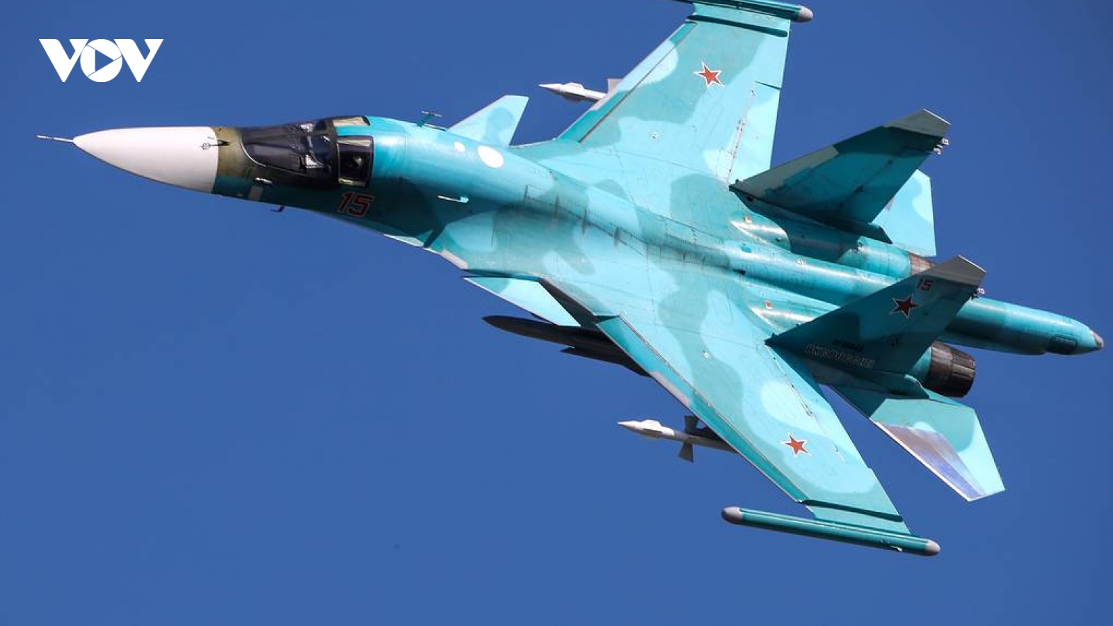 Su-34 của Nga dùng tên lửa Kh-29 tấn công chính xác mục tiêu cách 30km