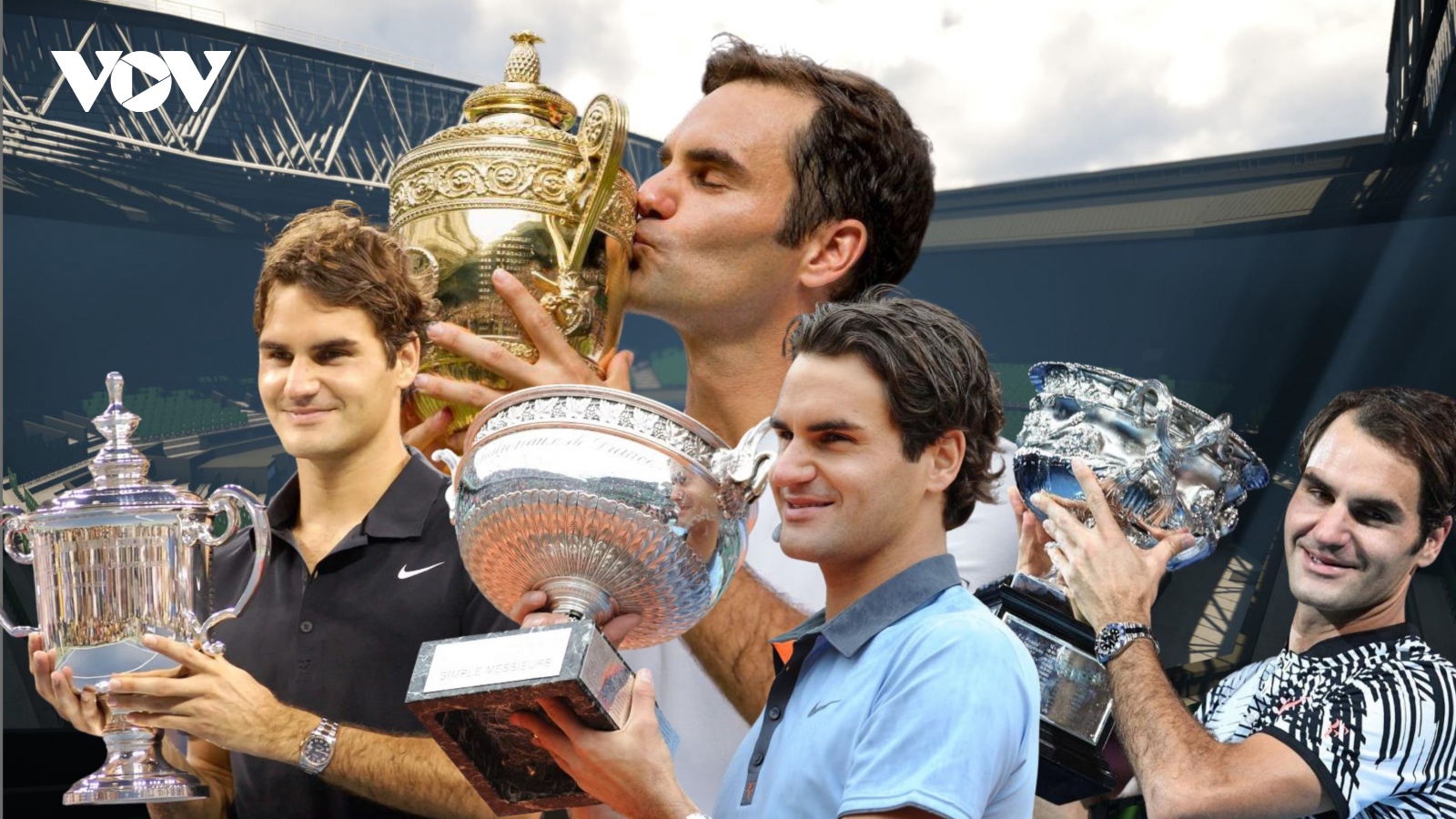 Sự nghiệp vĩ đại của Roger Federer qua những con số 