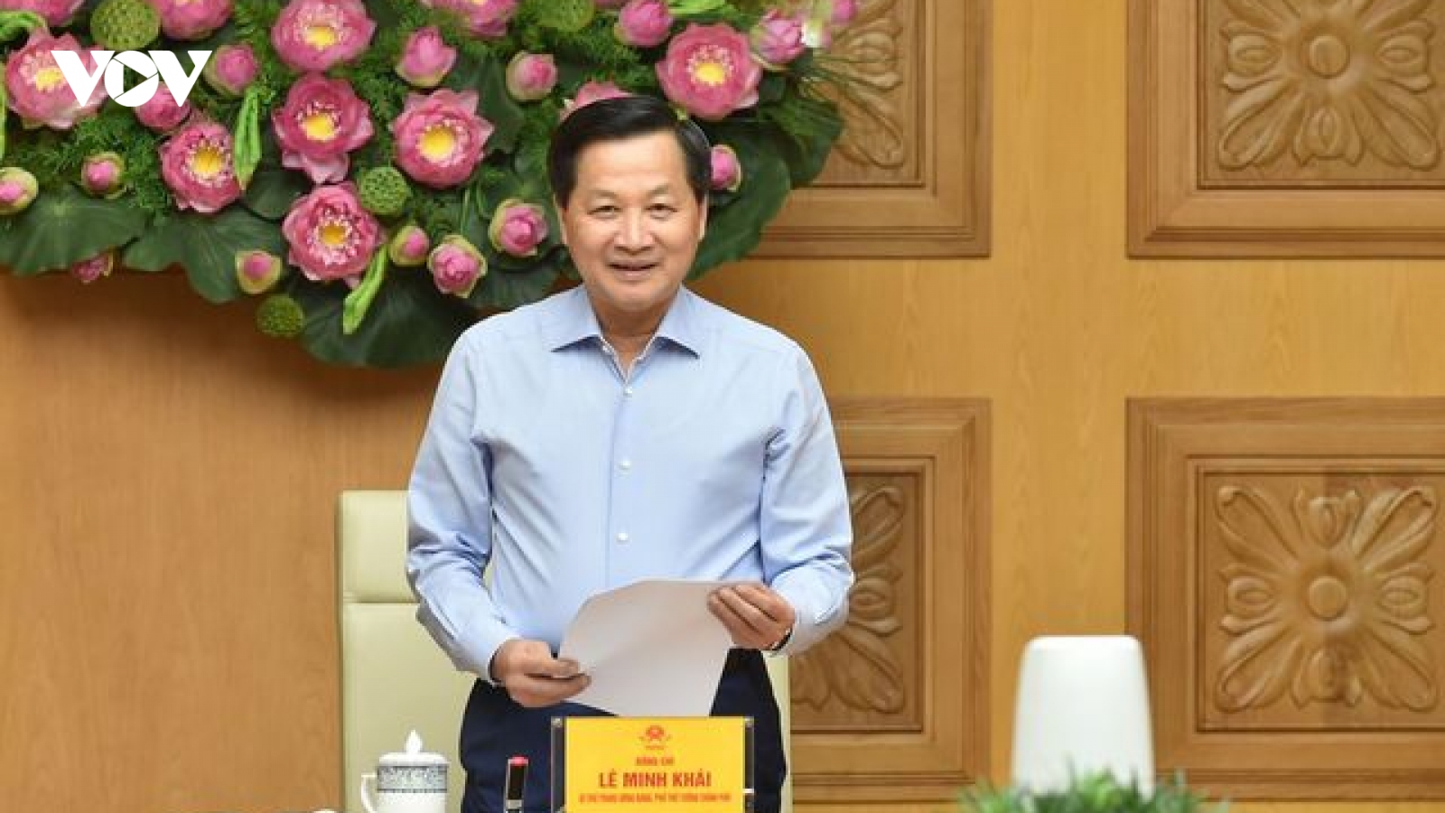 Phó Thủ tướng Lê Minh Khái làm Trưởng ban BCĐ Đổi mới và Phát triển doanh nghiệp