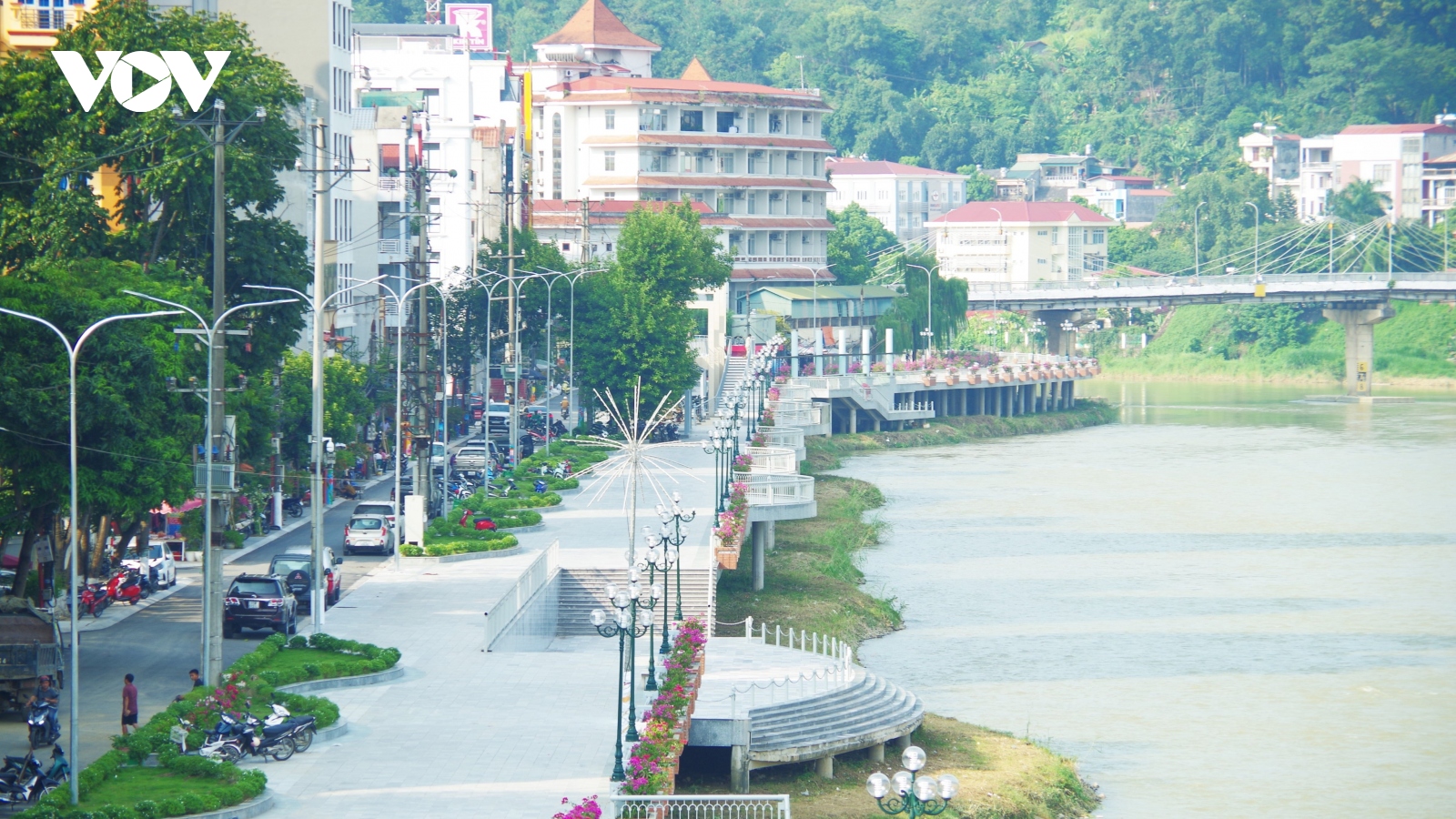 Cao Bằng khánh thành phố đi bộ ven sông có vốn đầu tư 100 tỷ đồng