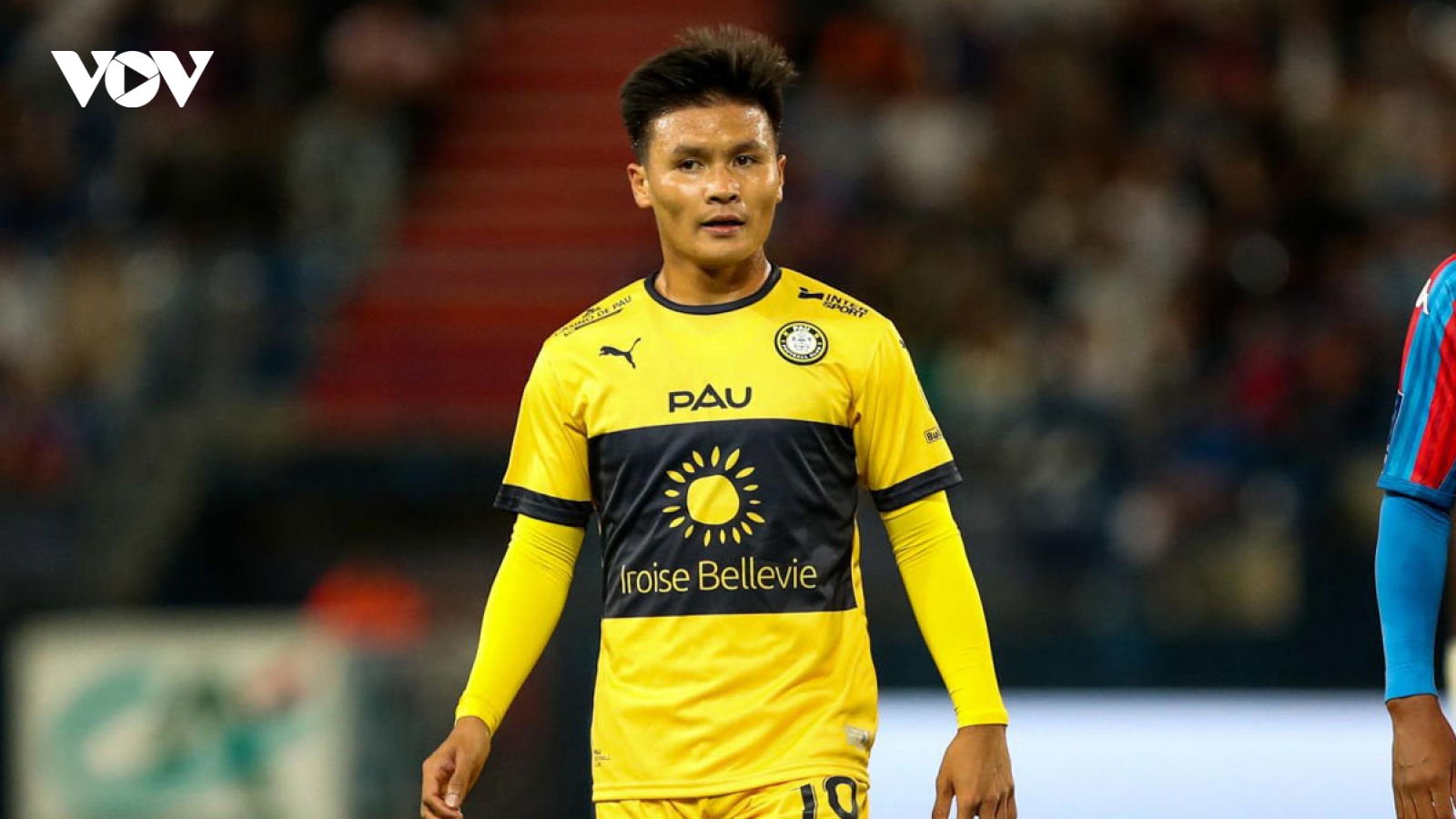 Quang Hải đá chính trong trận thắng của Pau FC B ở giải hạng 5 Pháp