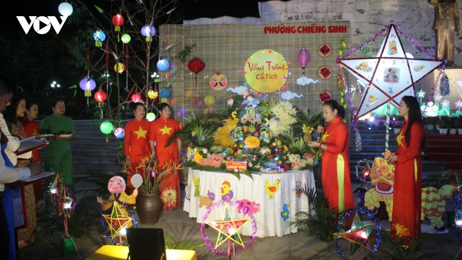Lần đầu trình diễn khinh khí cầu trong “Đêm hội Trăng rằm” tại Sơn La