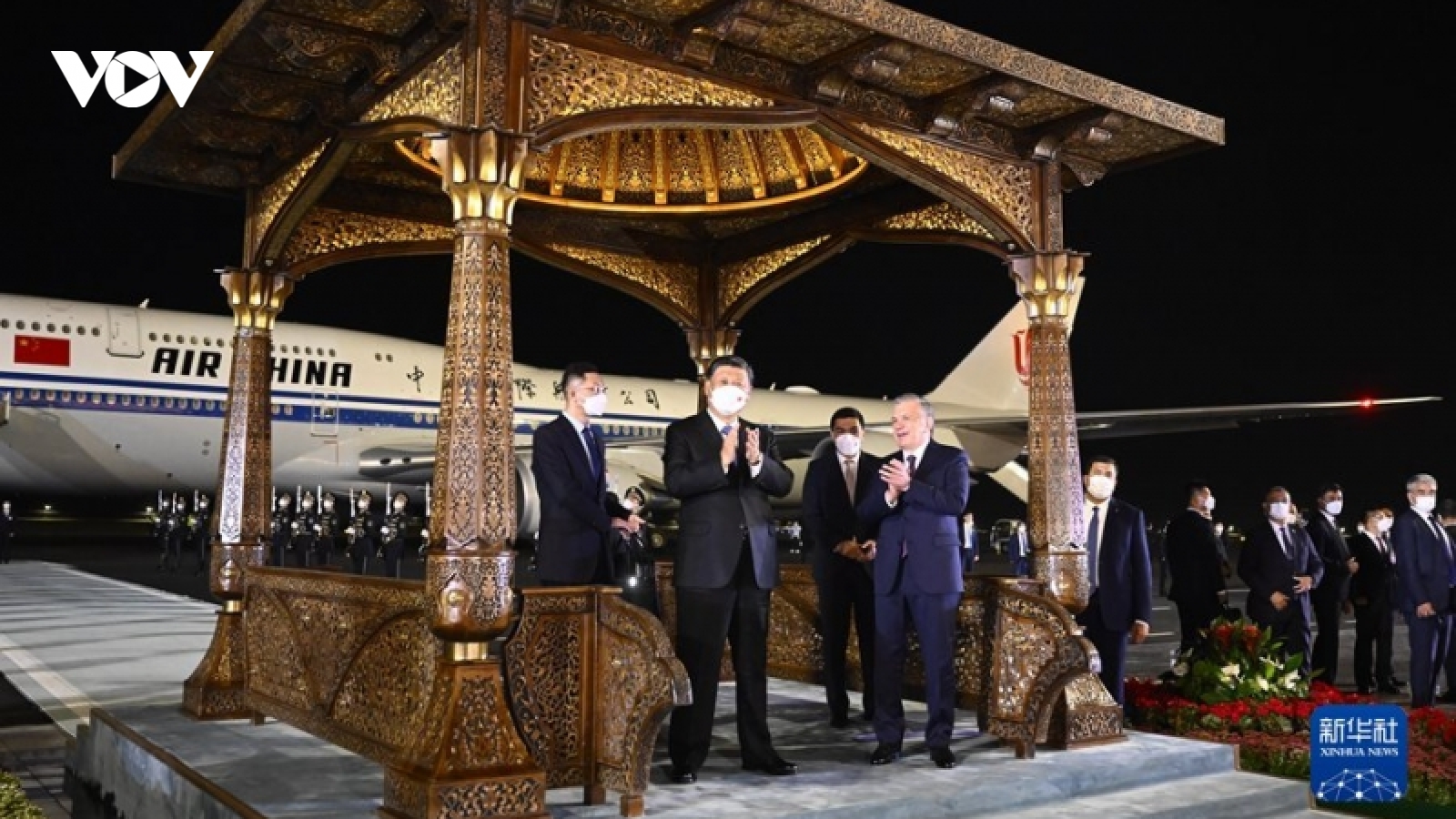 Chủ tịch Trung Quốc Tập Cận Bình thăm Uzbekistan