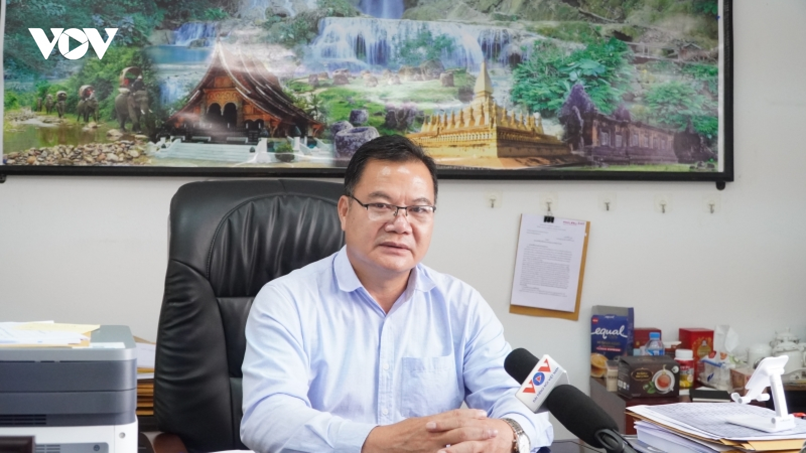 Hợp tác giữa VOV và LNR góp phần vào vun đắp cho mối quan hệ Việt Nam - Lào