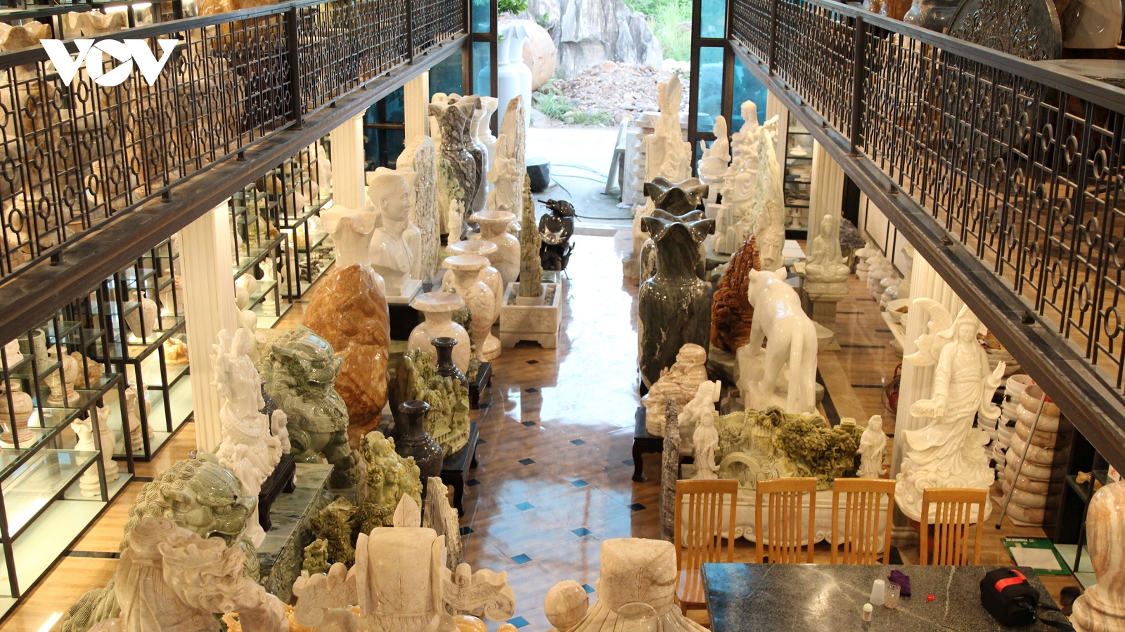 Độc đáo những sản phẩm đá mỹ nghệ đắt giá ở Lục Yên (Yên Bái)