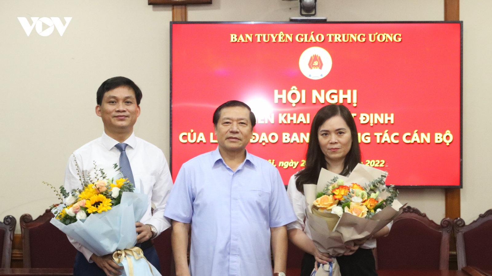 Ban Tuyên giáo Trung ương công bố quyết định về công tác cán bộ