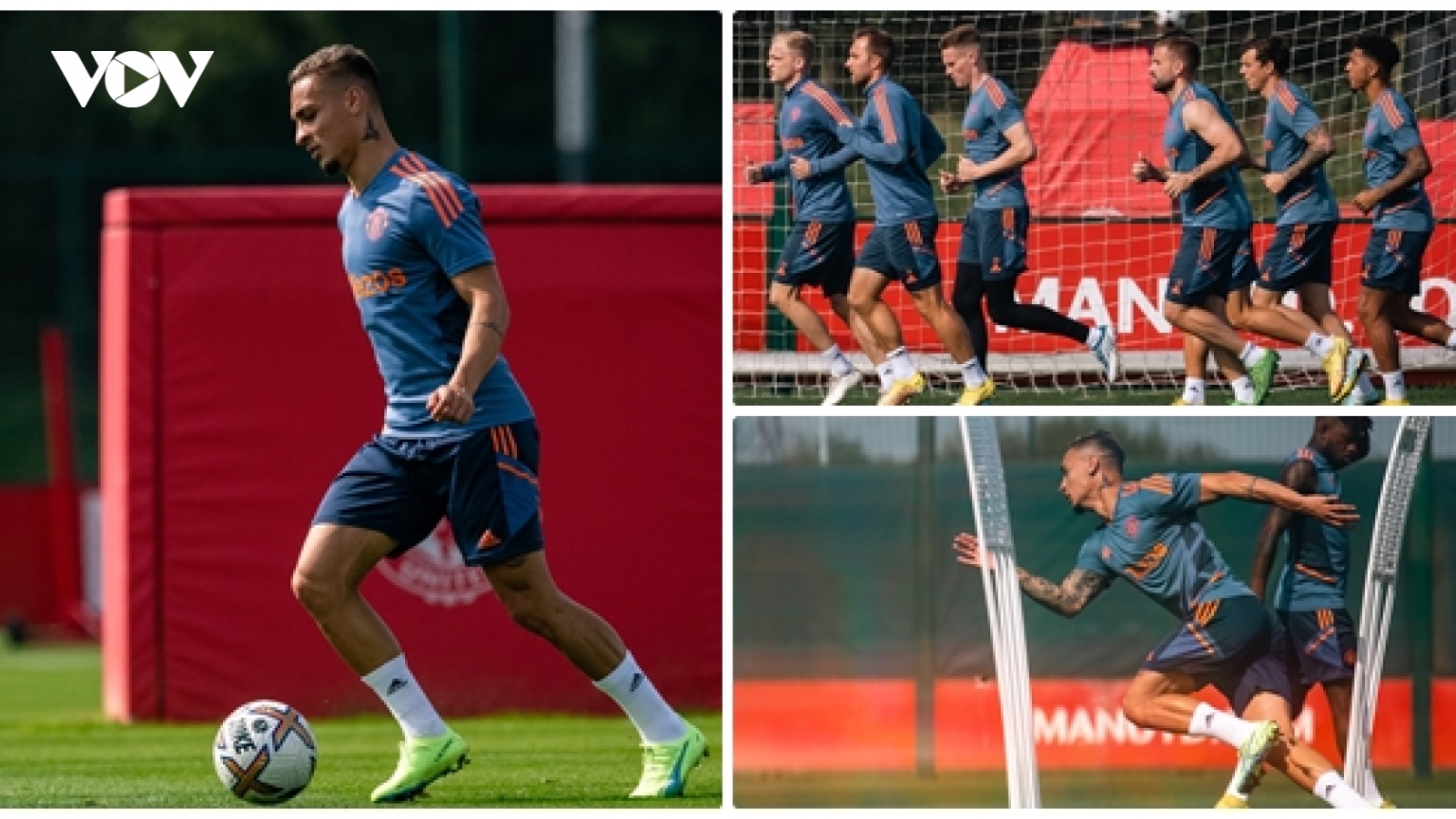 Antony tập buổi đầu cùng MU, sẵn sàng ra mắt ở trận đại chiến Arsenal