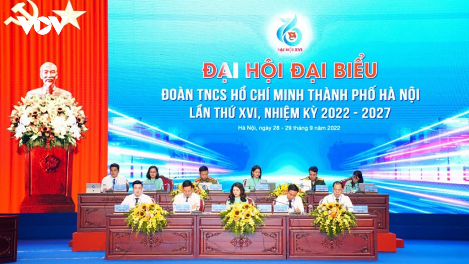Khai mạc Đại hội đại biểu Đoàn TNCS Hồ Chí Minh thành phố Hà Nội