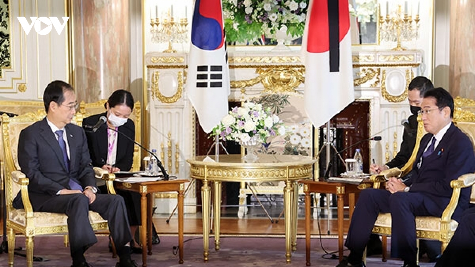 Nhật Bản - Hàn Quốc quyết tâm cải thiện quan hệ vì lợi ích chung