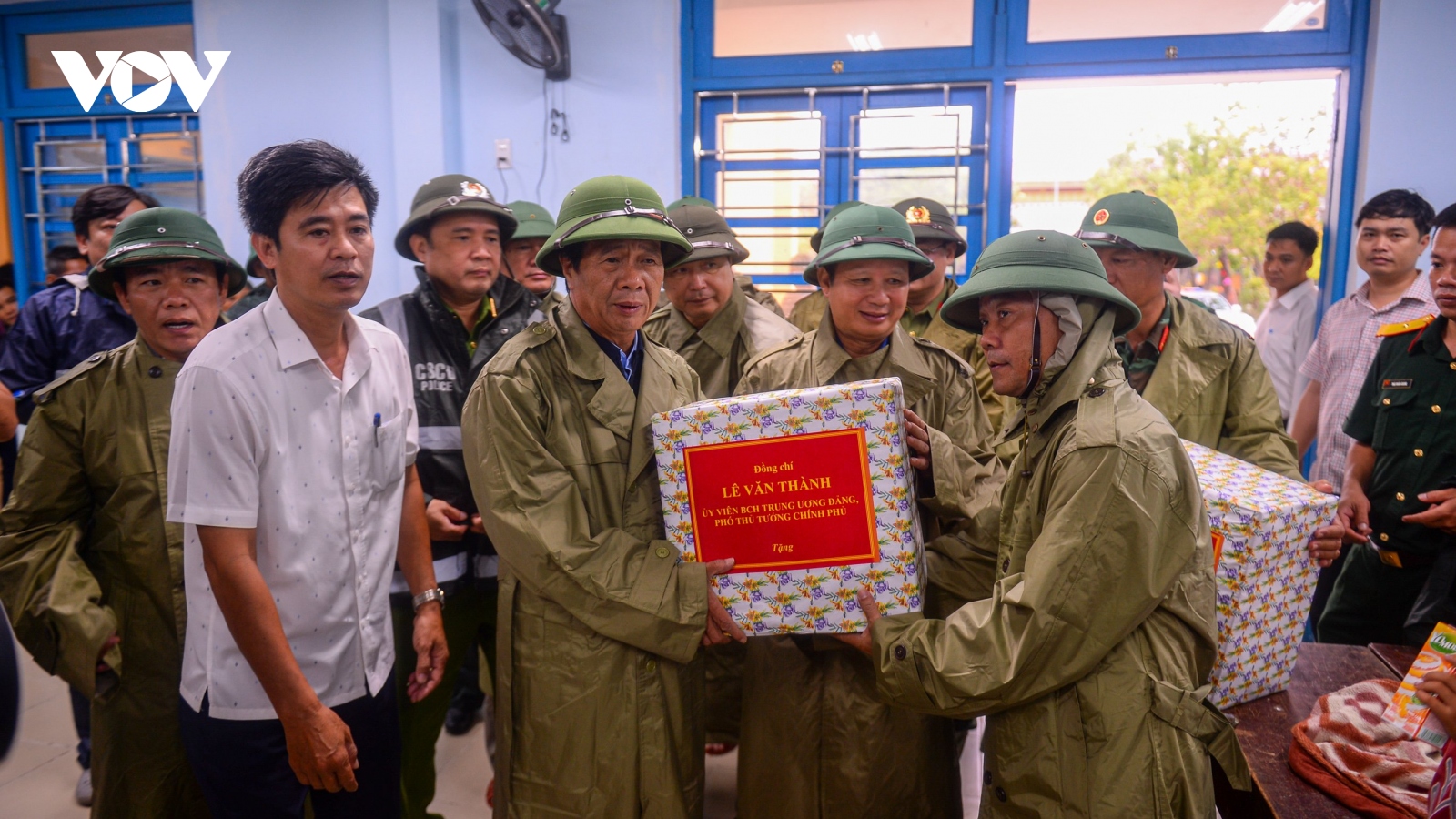 Phó Thủ tướng Chính phủ Lê Văn Thành kiểm tra tình hình sau bão số 4 tại Huế