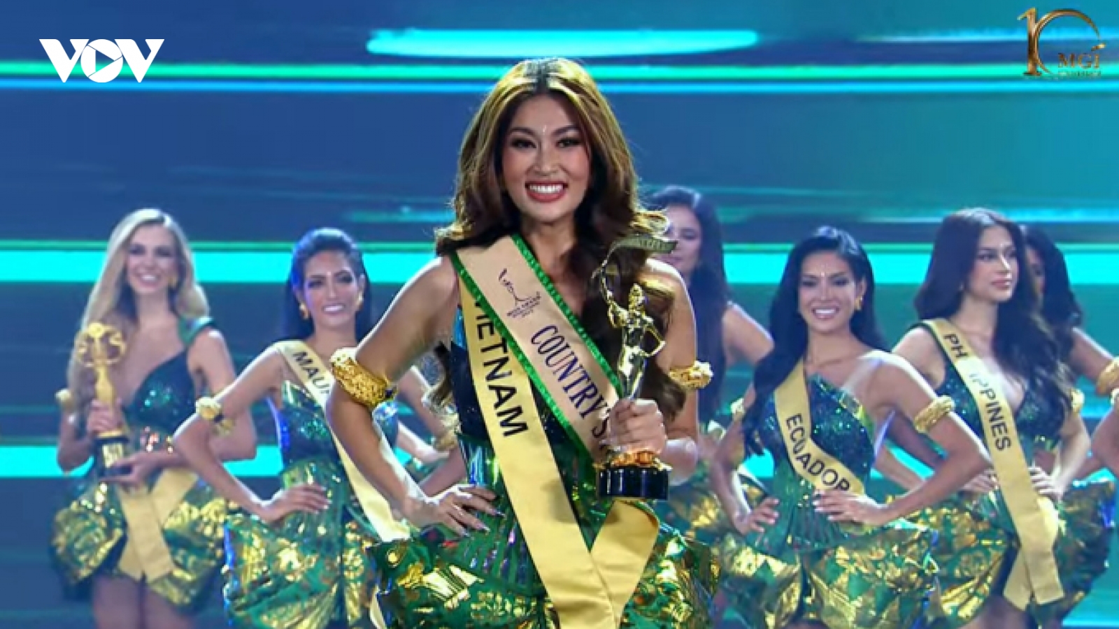 Đoàn Thiên Ân dừng chân ở top 20 Miss Grand International 2022