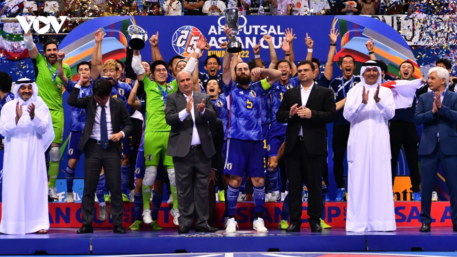 Nhật Bản vô địch Futsal châu Á 2022 sau trận chung kết ''điên rồ'' với Iran