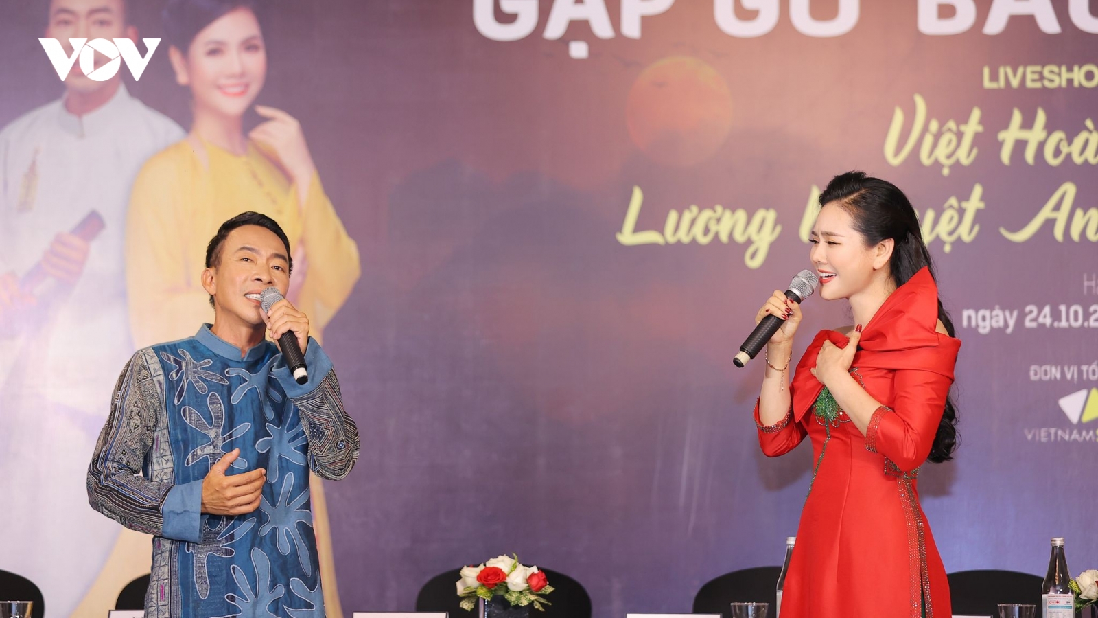 NSƯT Việt Hoàn “kết duyên” với Lương Nguyệt Anh, bắt tay làm liveshow chung
