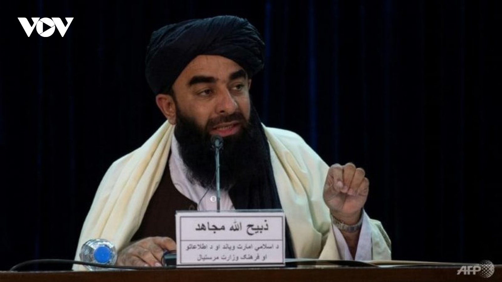 Taliban cấm phóng viên nước ngoài vào Afghanistan