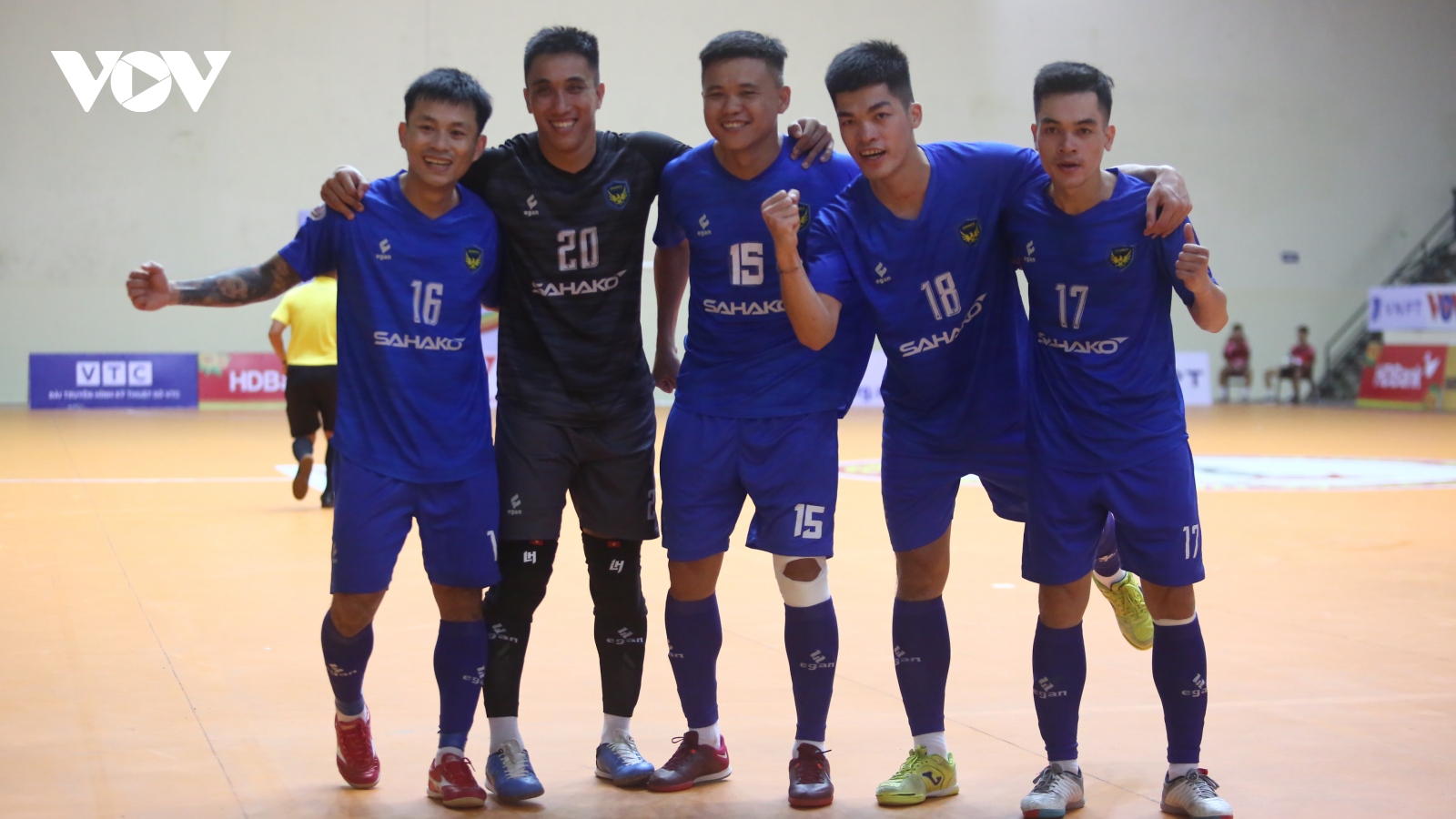 Kết quả Futsal HDBank VĐQG 2022: Sahako 3-0 Sài Gòn FC