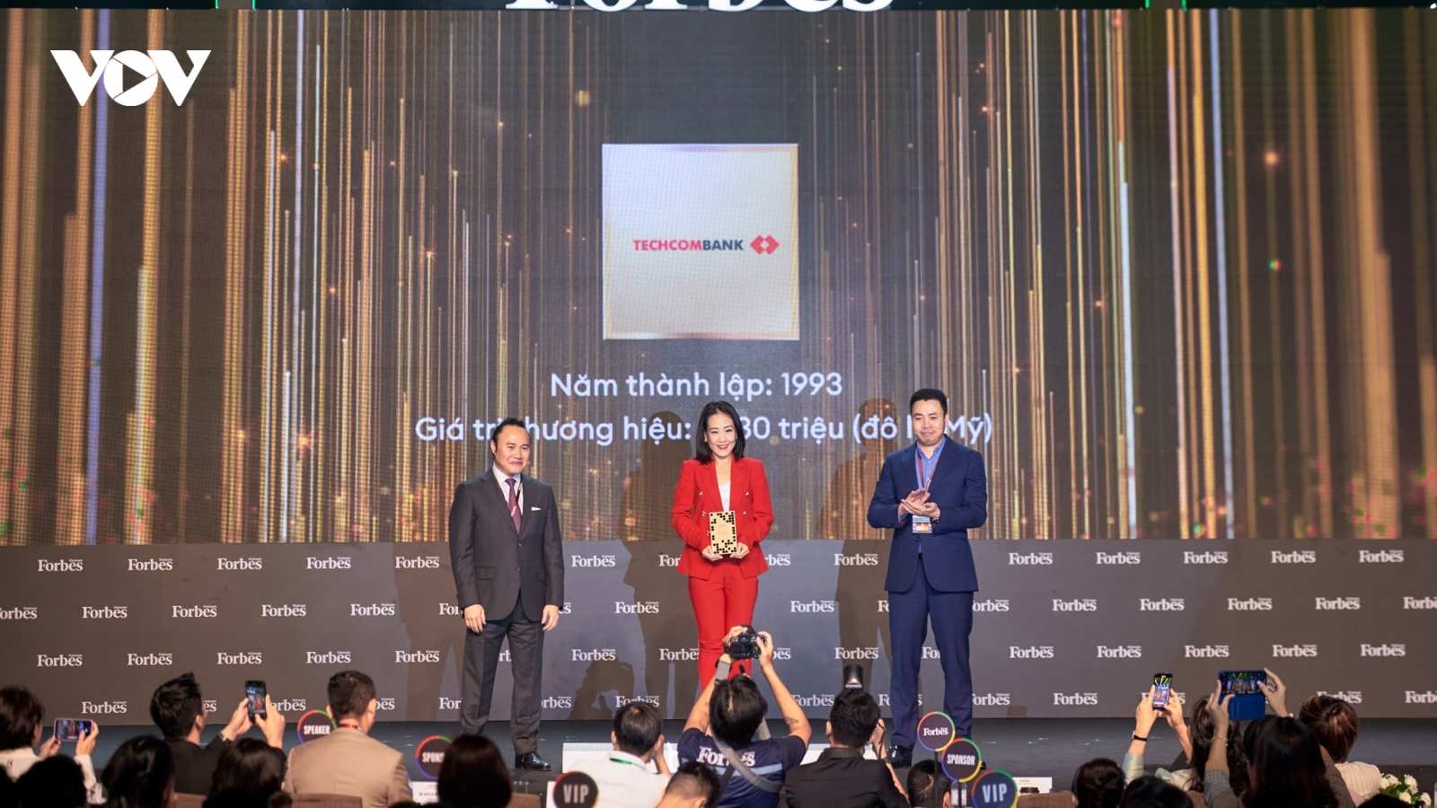 Techcombank được vinh danh top 2 thương hiệu tài chính dẫn đầu Việt Nam
