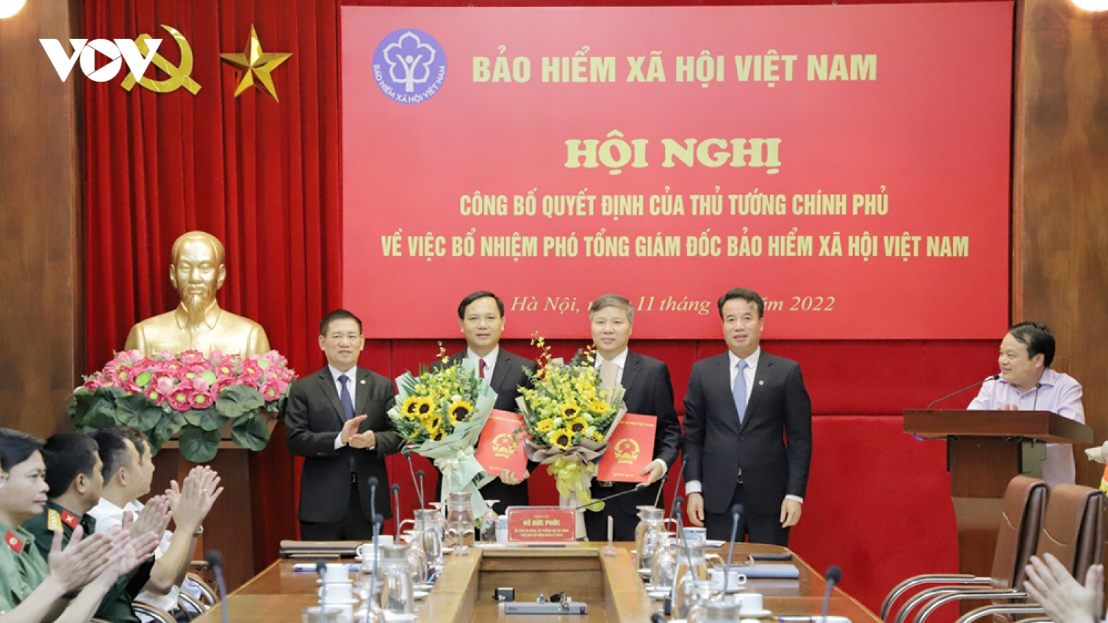 BHXH Việt Nam có 2 tân Phó Tổng Giám đốc