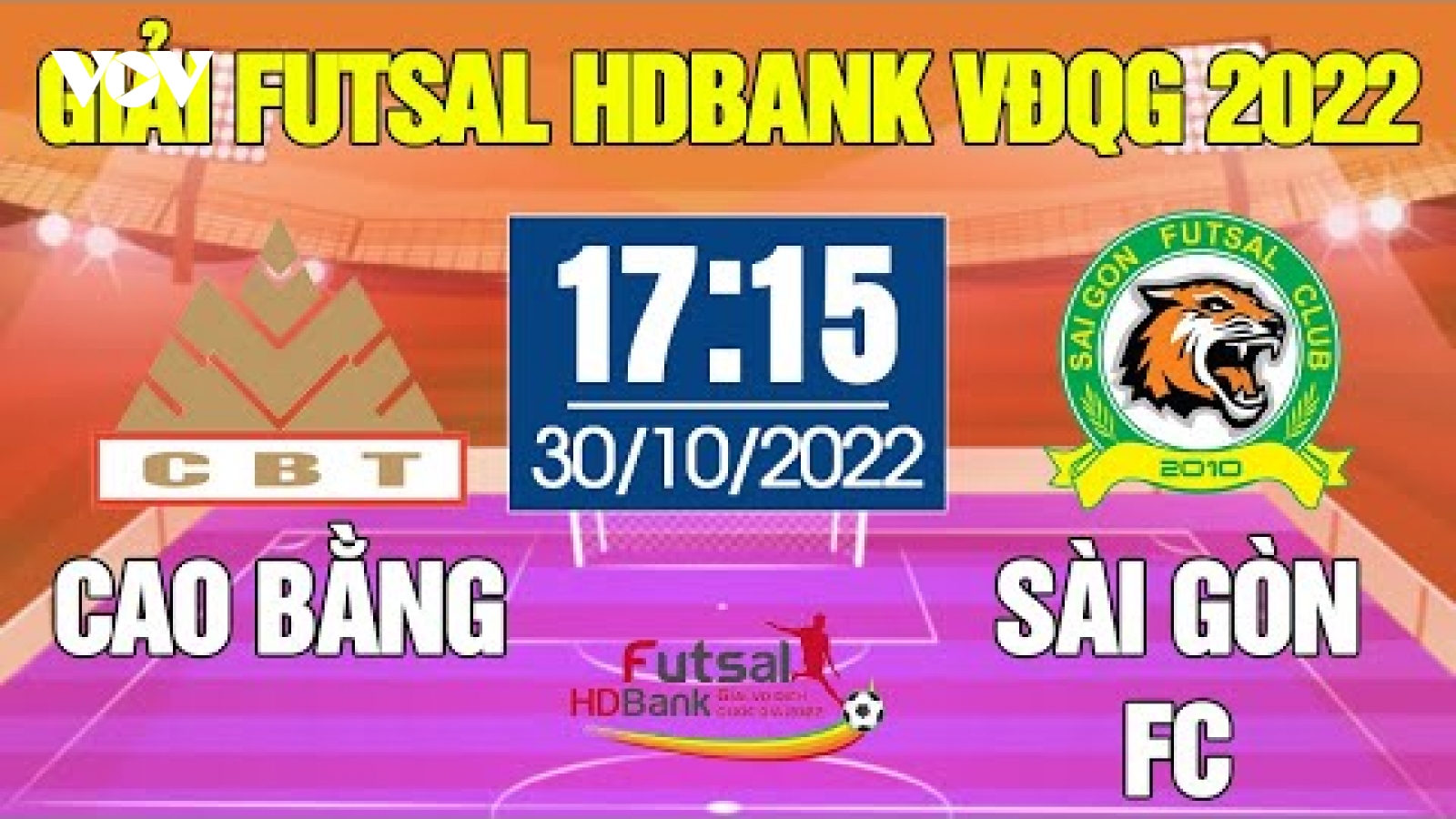 Xem trực tiếp Sài Gòn FC vs Cao Bằng giải Futsal HDBank VĐQG 2022