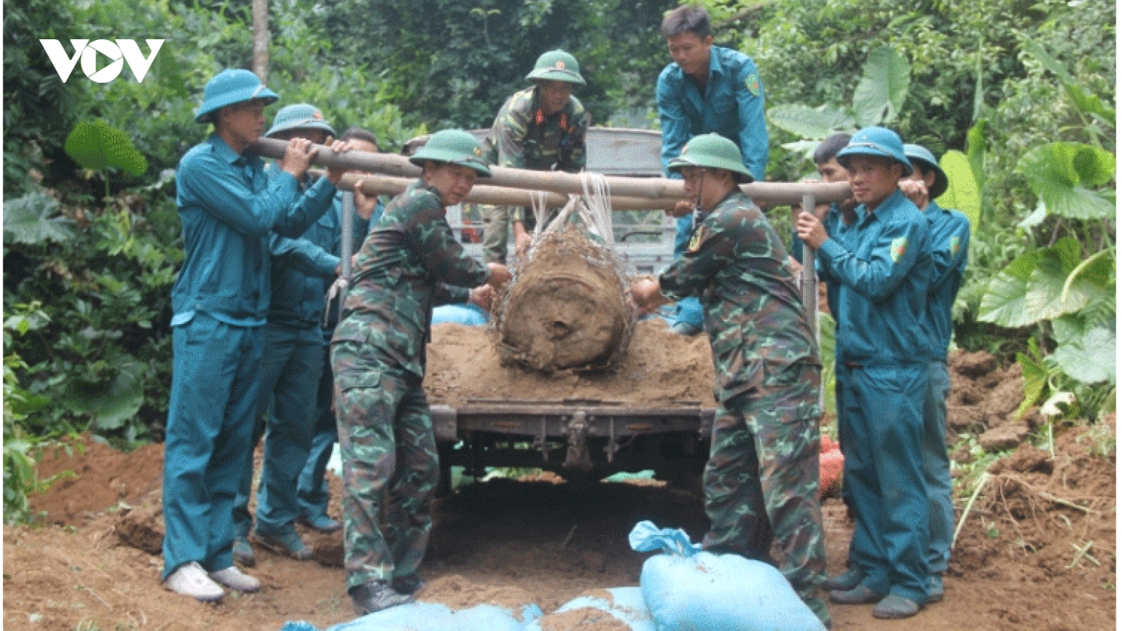 Sơn La hủy nổ quả bom nặng khoảng 340 kg tồn đọng sau chiến tranh