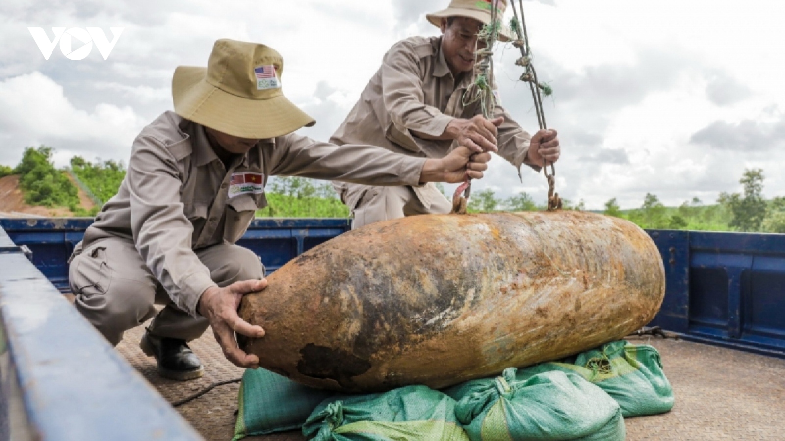 War-time bombs found in residential area of Quang Tri province