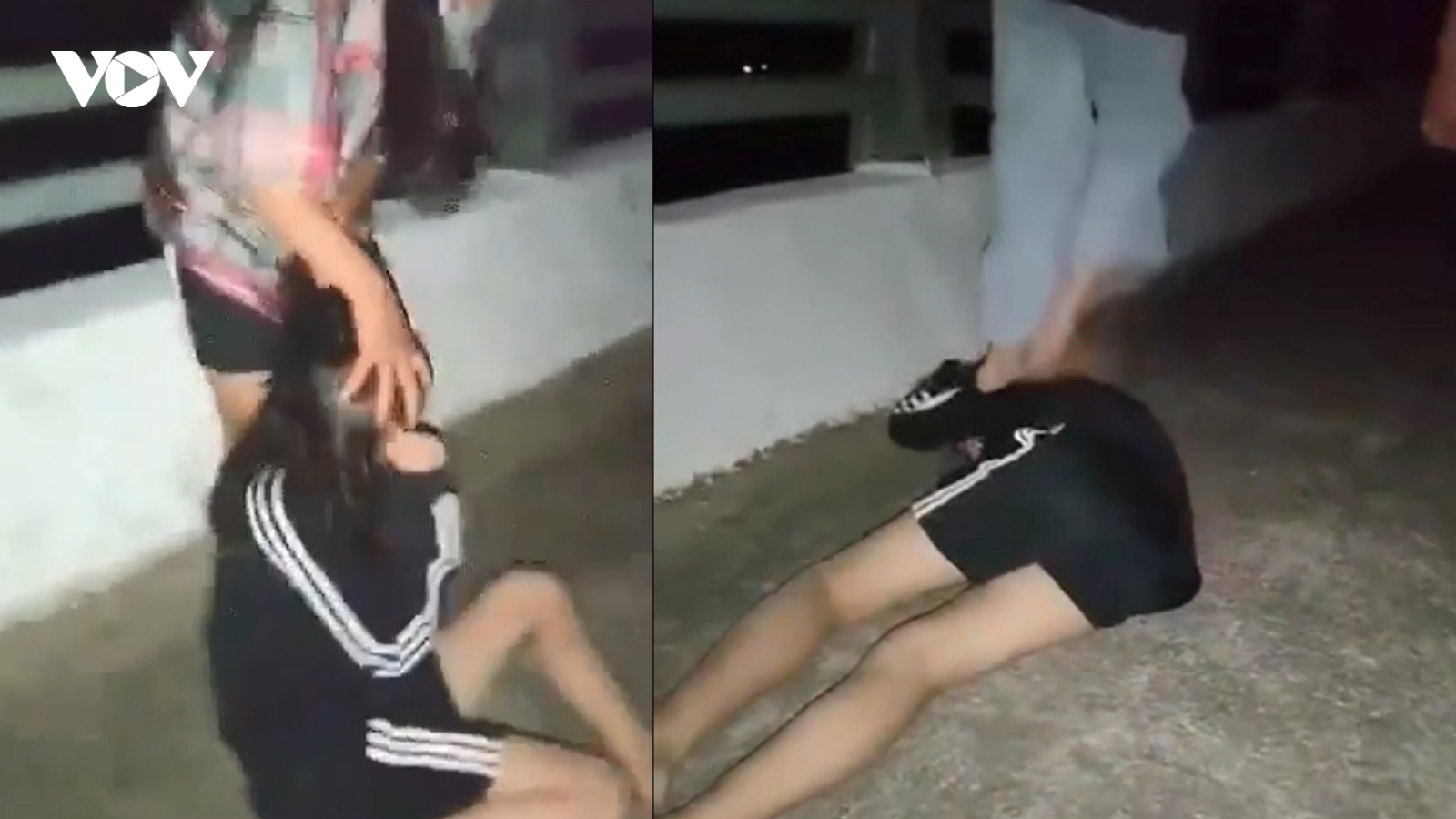 Công an làm việc với nhóm nữ sinh đánh bạn rồi quay clip ở Nghệ An