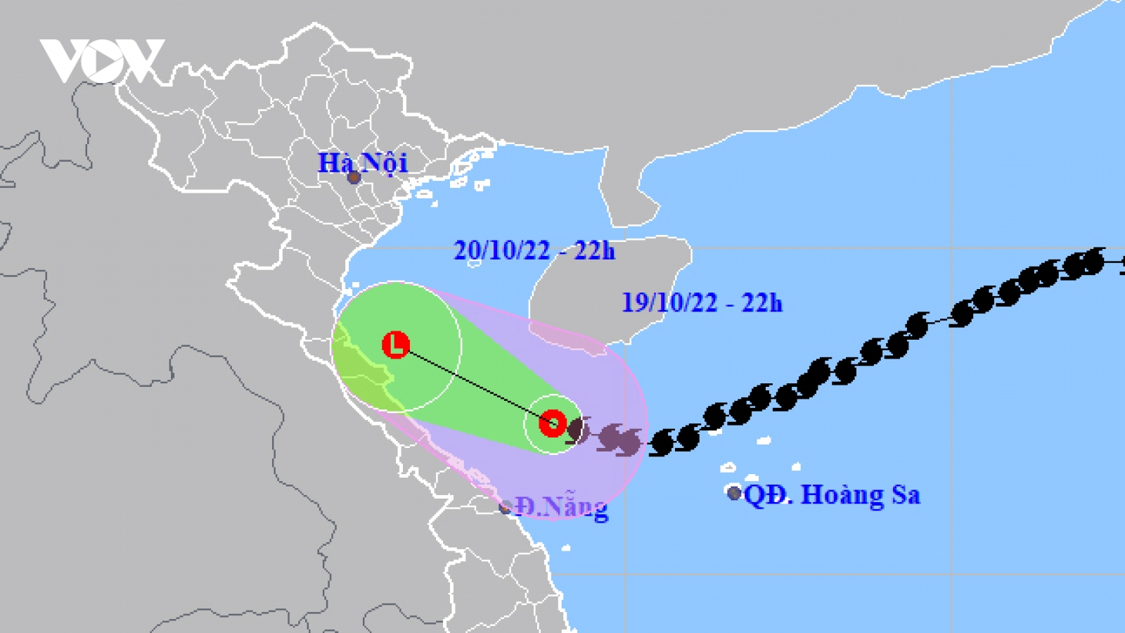 Bão số 6 suy yếu thành áp thấp nhiệt đới