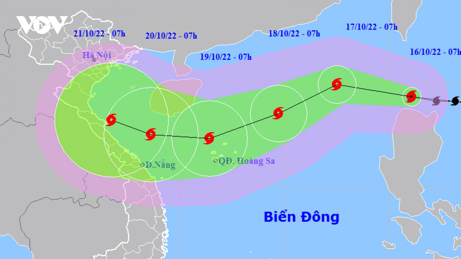 Bão Nesat giật cấp 12 đang tiến nhanh vào Biển Đông