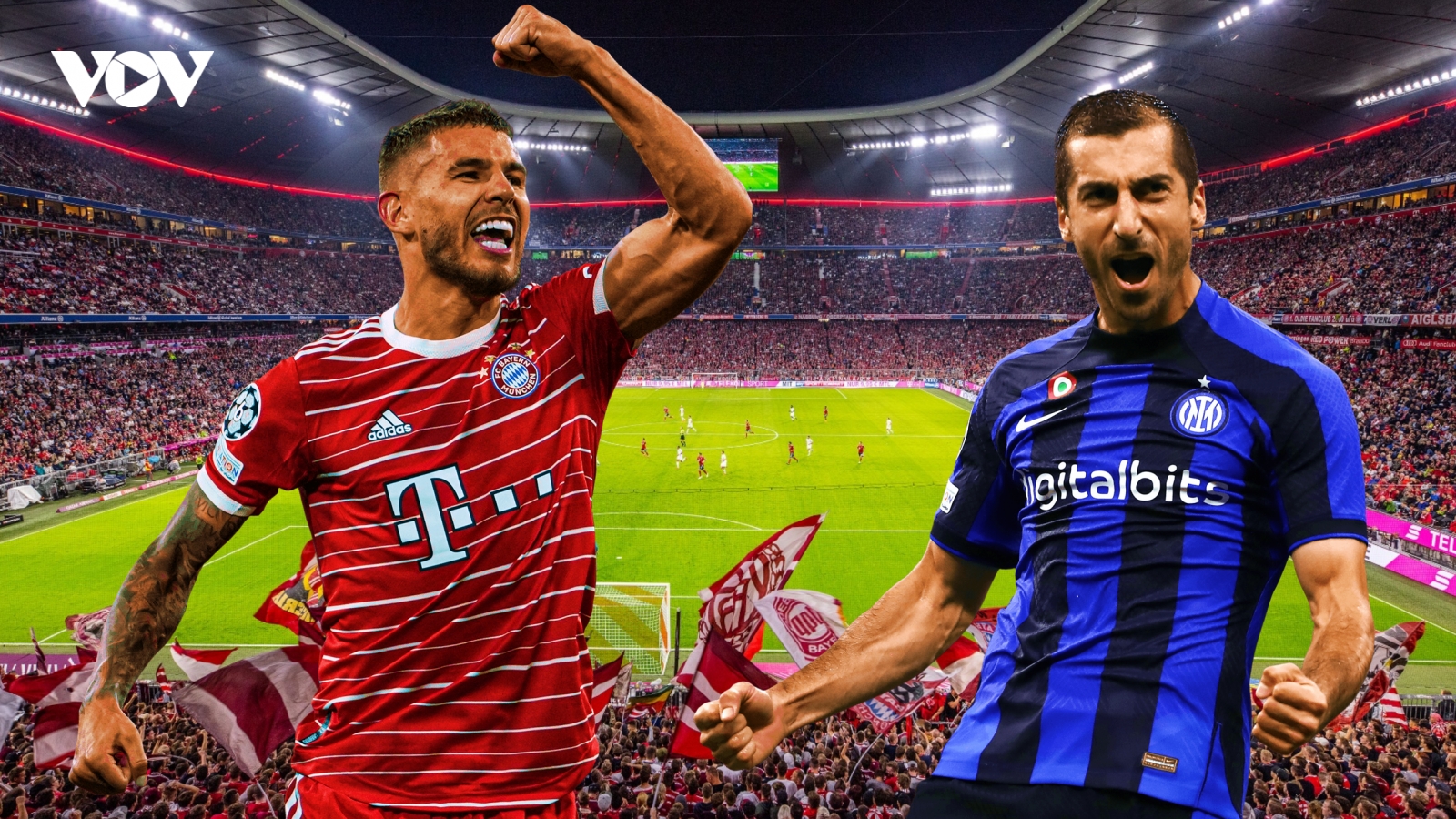 Dự đoán tỷ số, đội hình xuất phát trận Bayern Munich - Inter Milan