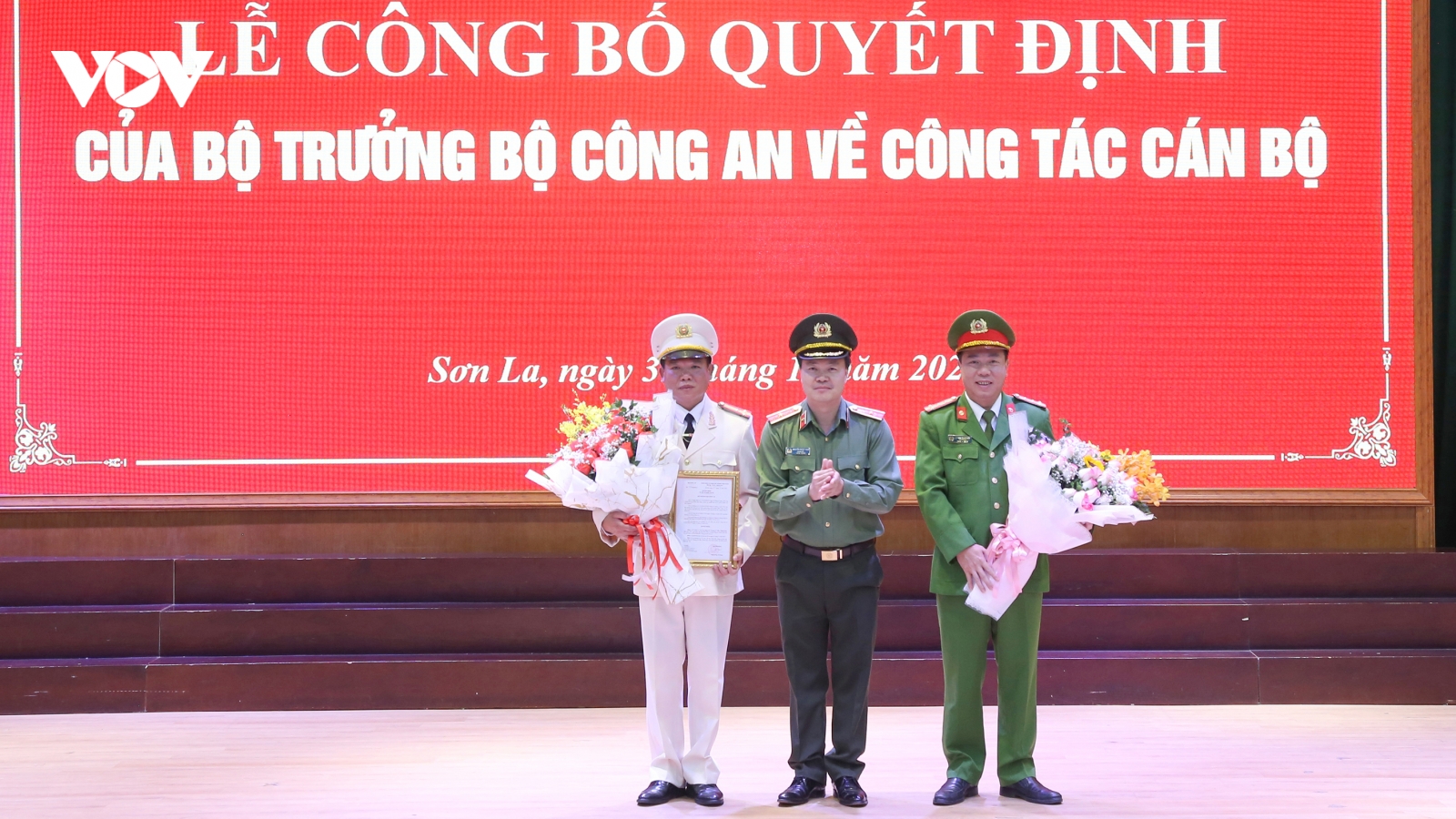 Thượng tá Trần Thanh Sơn giữ chức Phó Giám đốc Công an tỉnh Sơn La
