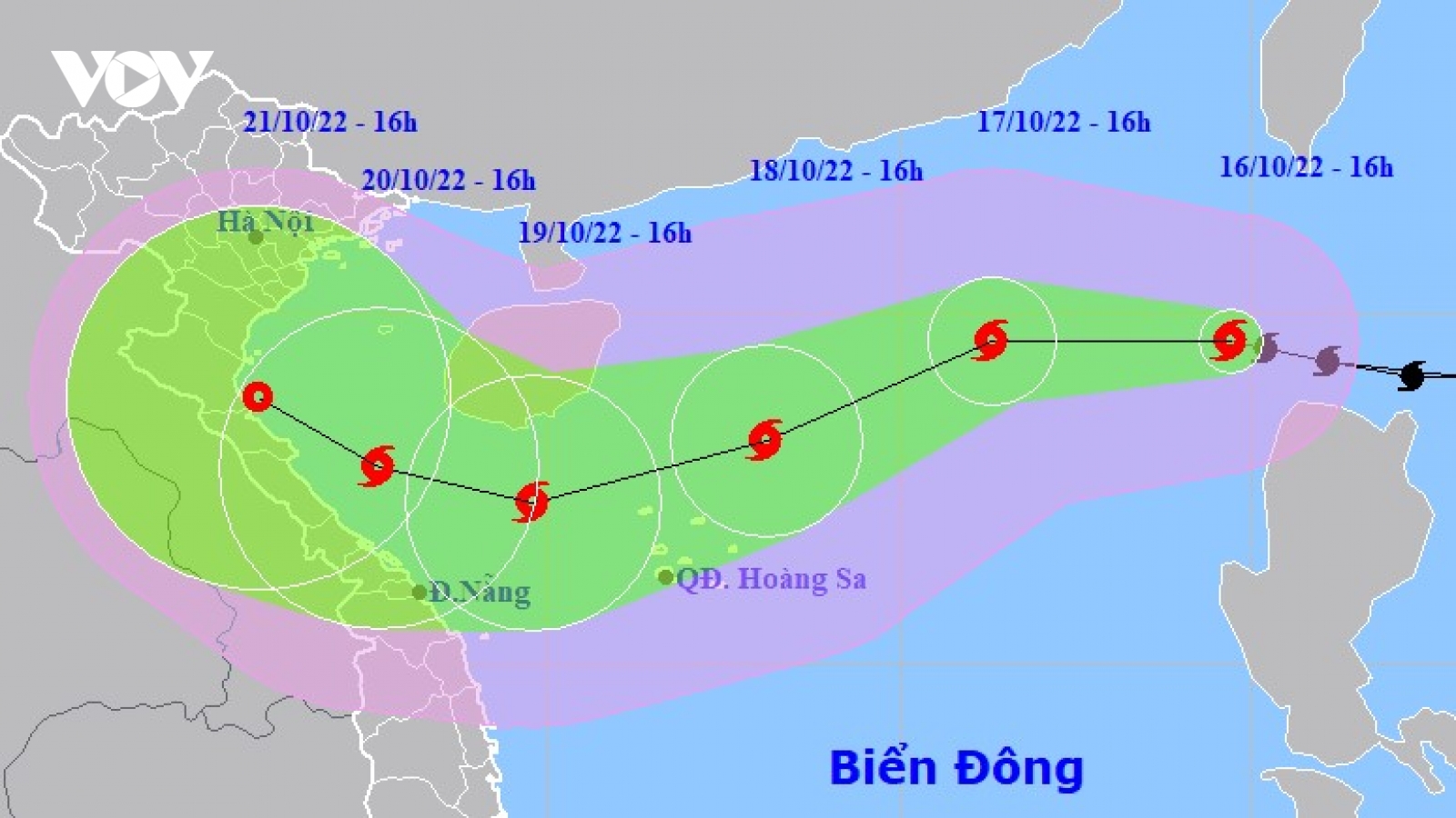 Bão Nesat vào Biển Đông trở thành cơn bão số 6, diễn biến rất phức tạp