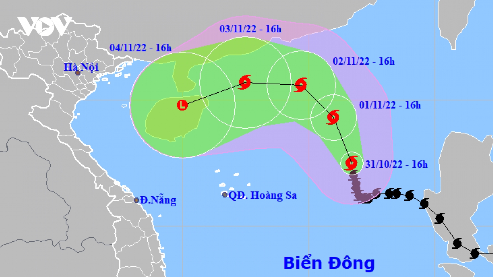 Bão số 7 có khả năng mạnh thêm trong 24 giờ tới