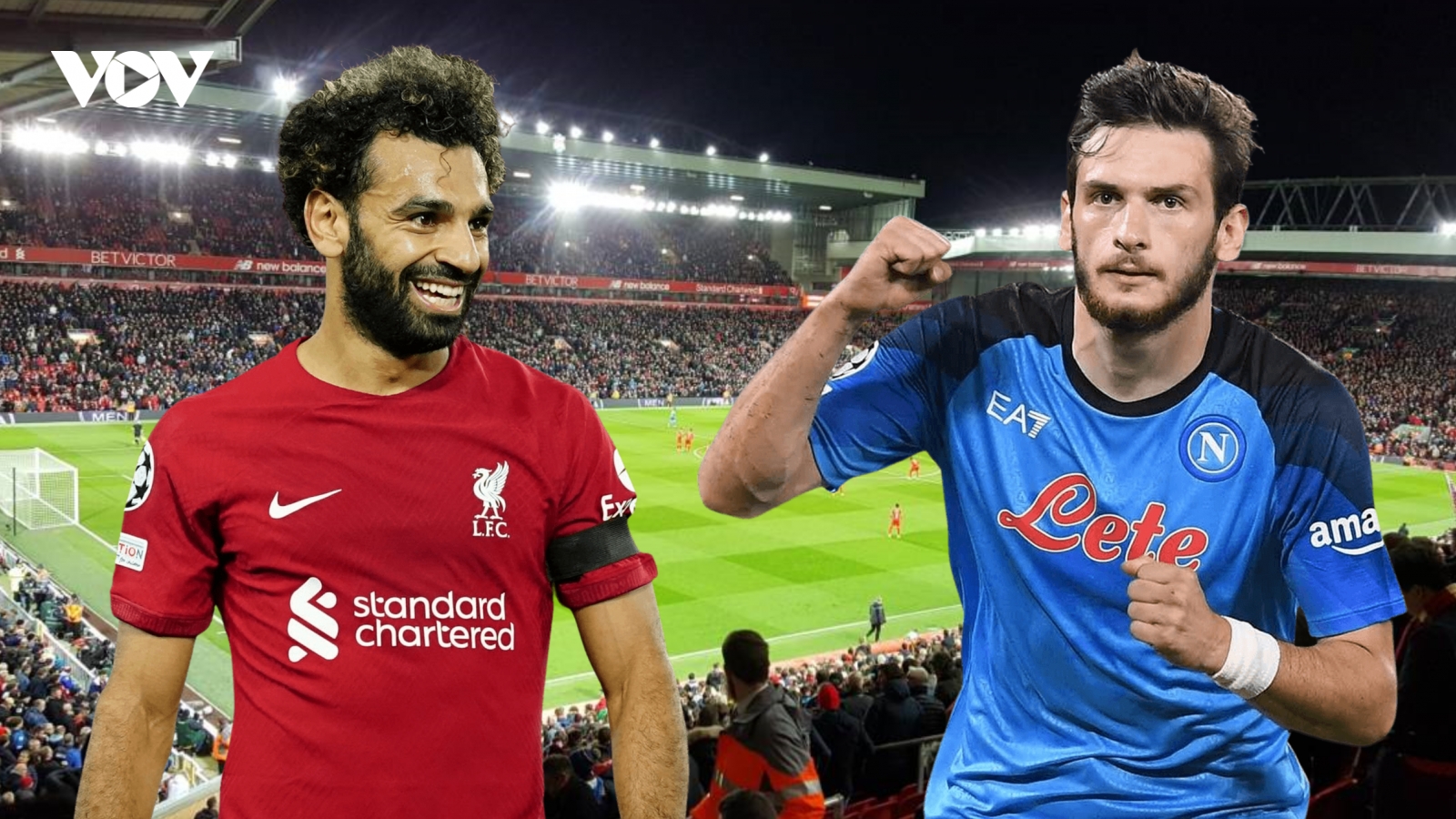 Dự đoán tỷ số, đội hình xuất phát trận Liverpool - Napoli