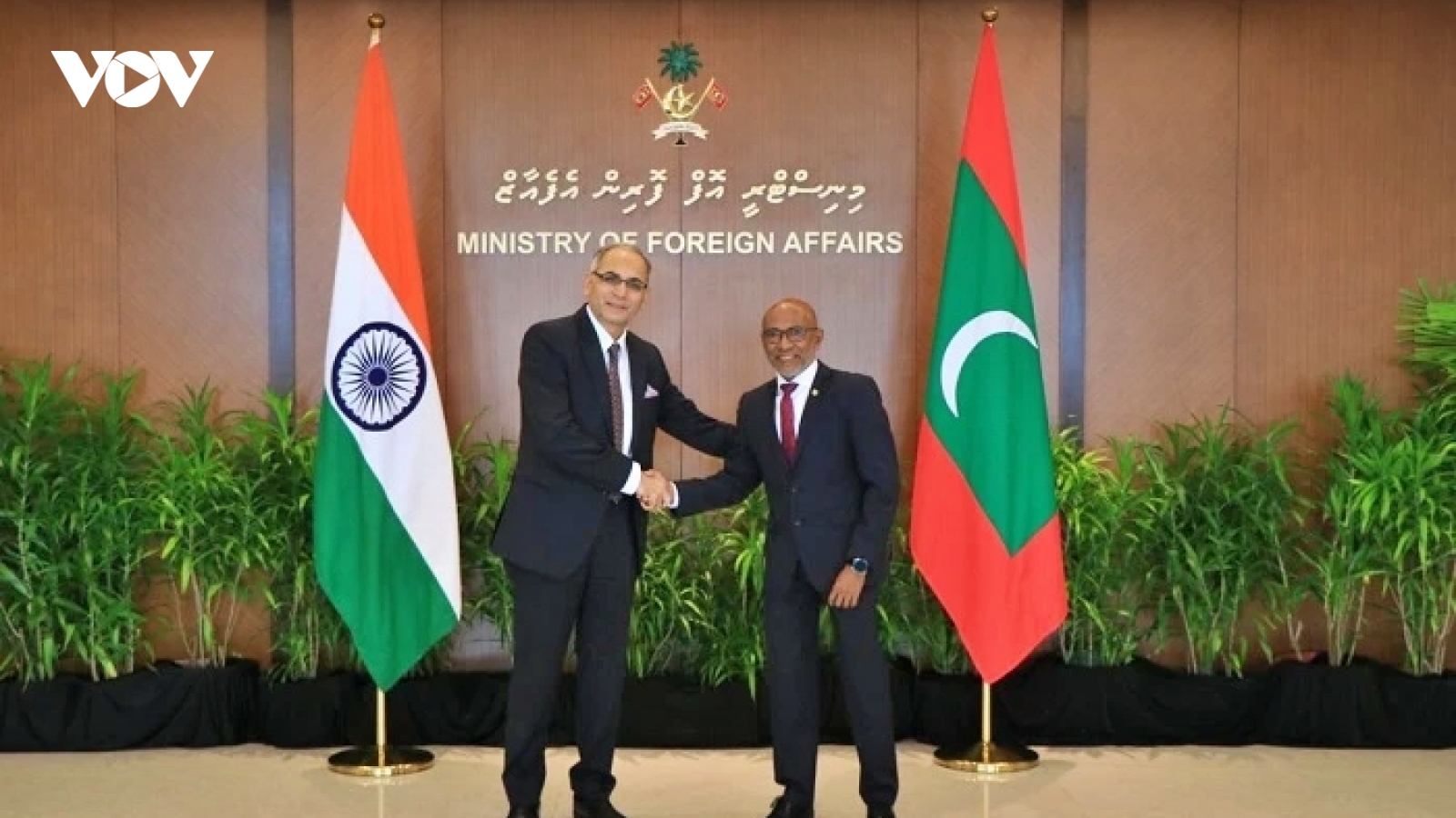 Ấn Độ cam kết đảm bảo sự phát triển trong quan hệ đối tác với Maldives
