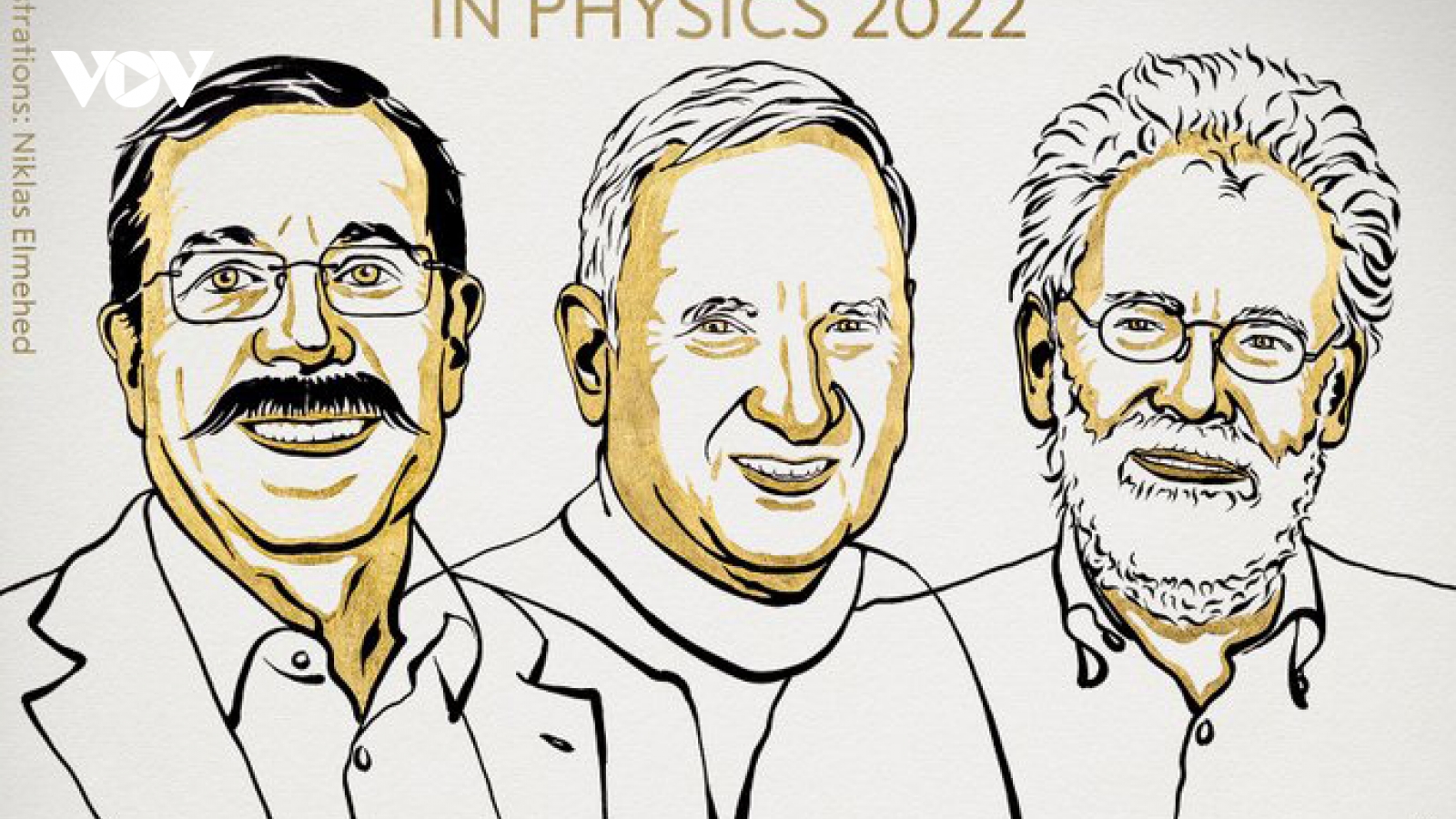 Giải Nobel Vật lý 2022 thuộc về 3 nhà khoa học Pháp, Mỹ và Áo