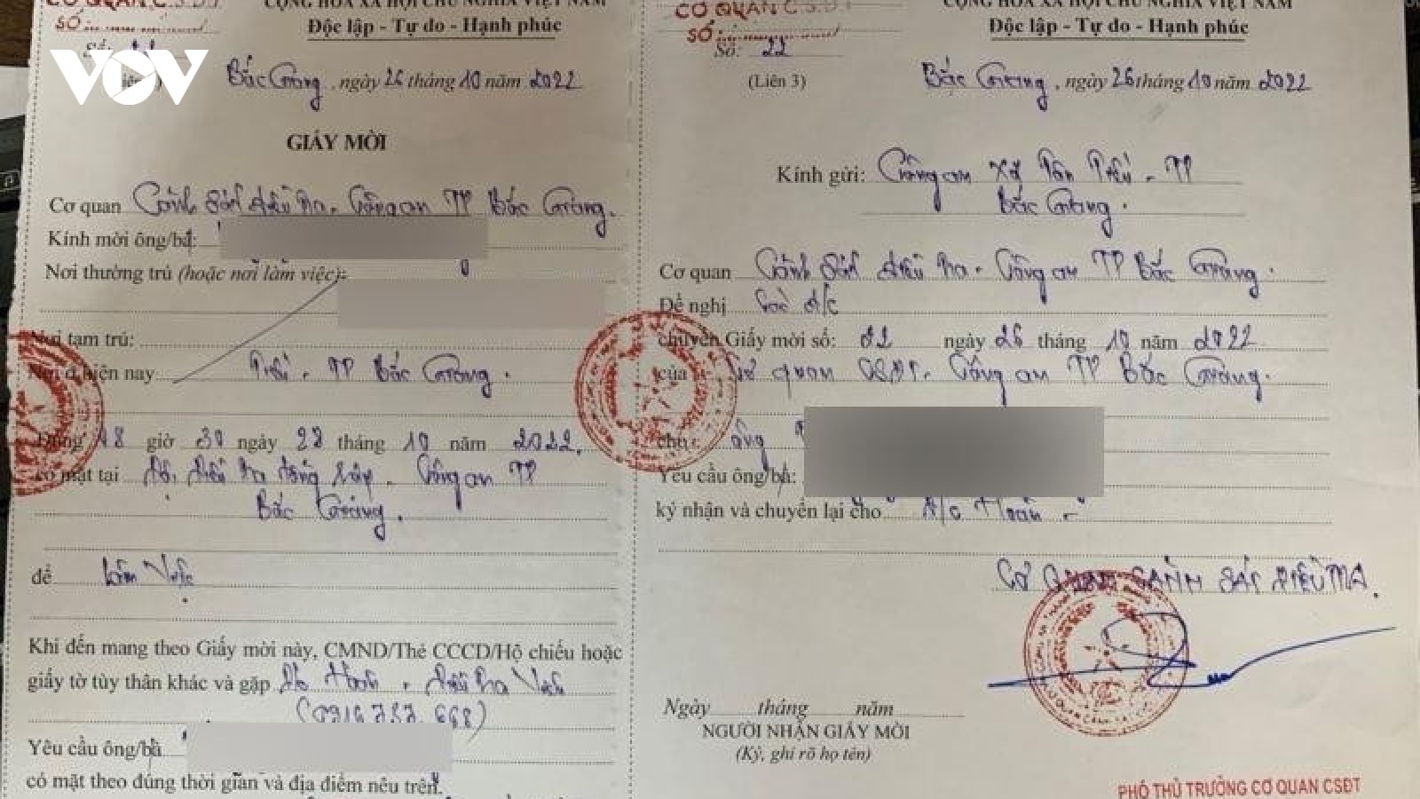 Phóng viên Báo Giao thông bị đe dọa tính mạng cả nhà