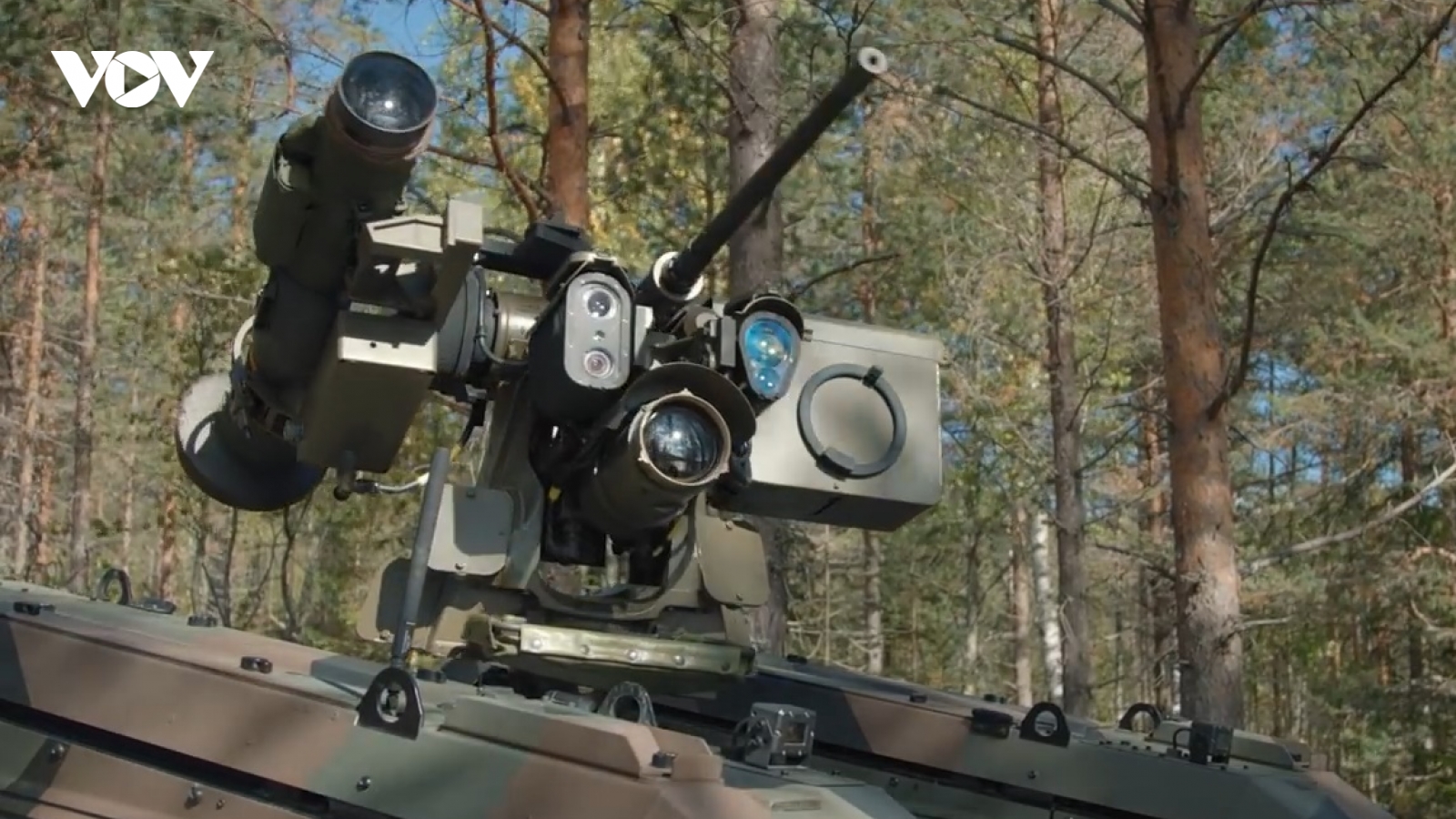 Ấn tượng xe robot chiến đấu bánh xích THeMIS do Estonia chế tạo