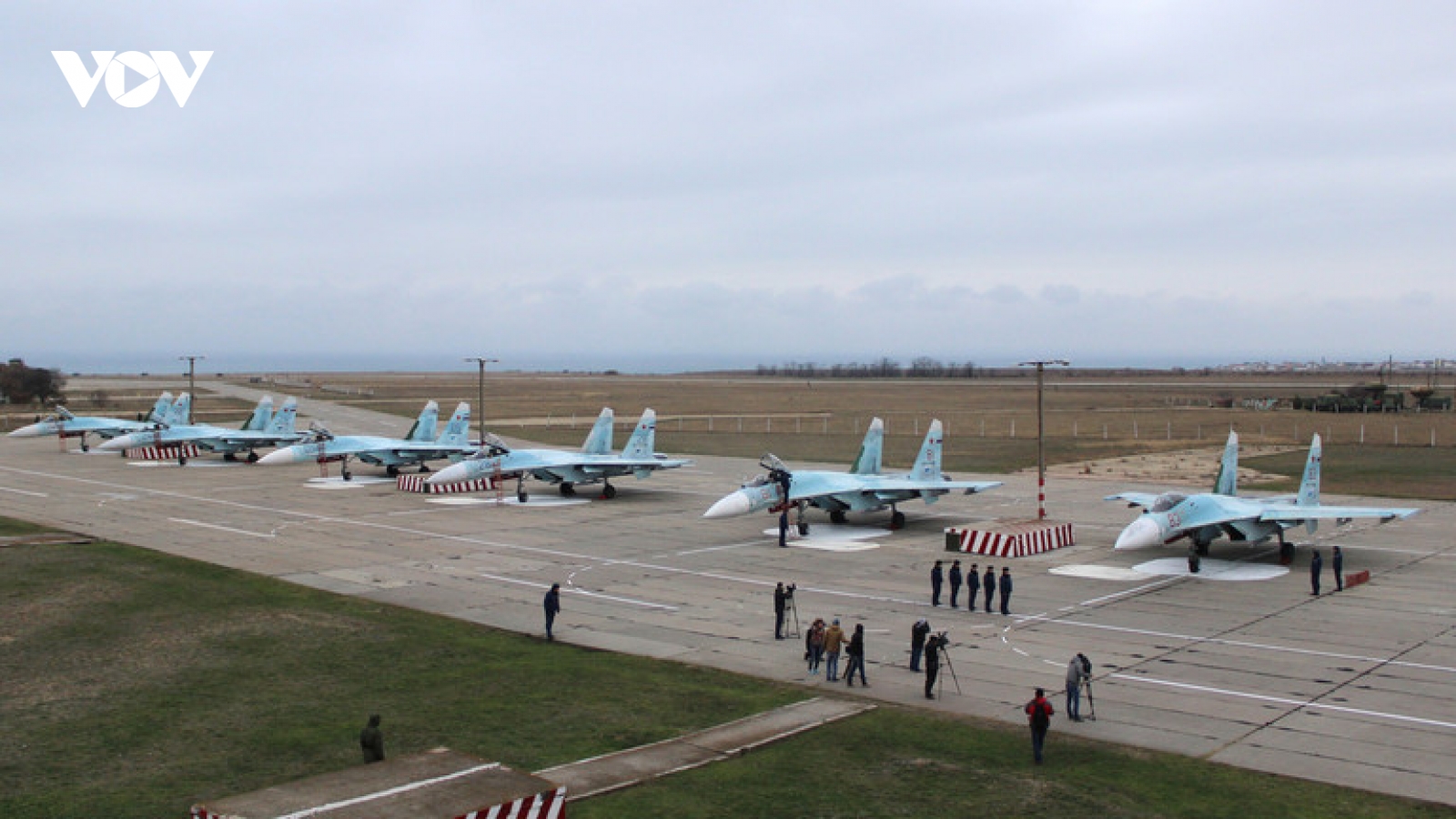 Cháy lớn tại sân bay quân sự Nga trên bán đảo Crimea