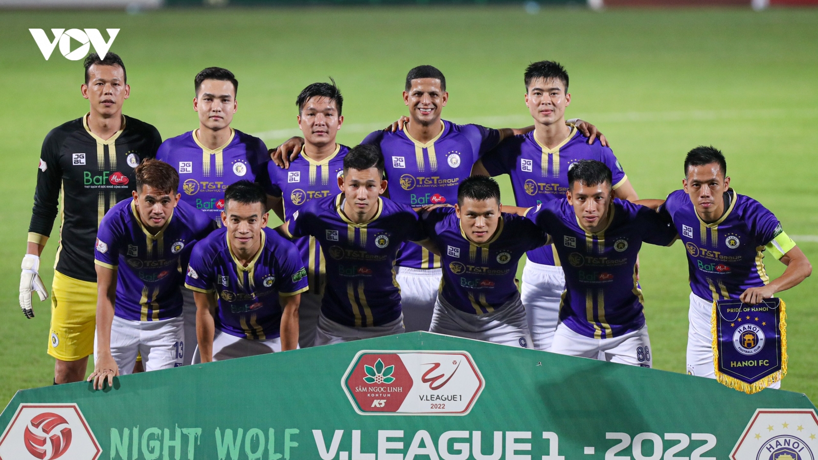 Đội hình tiêu biểu vòng 22 V-League 2022: Hà Nội FC vượt trội, HAGL có đại diện
