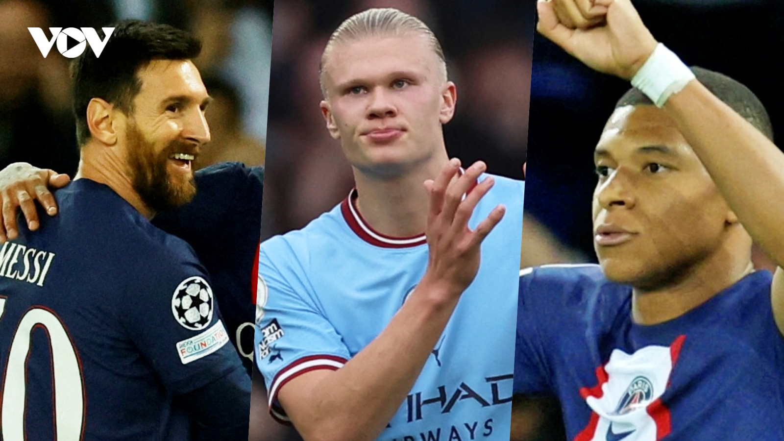 Cuộc đua “Vua phá lưới” Cúp C1 châu Âu 22/23: Mbappe vượt Erling Haaland