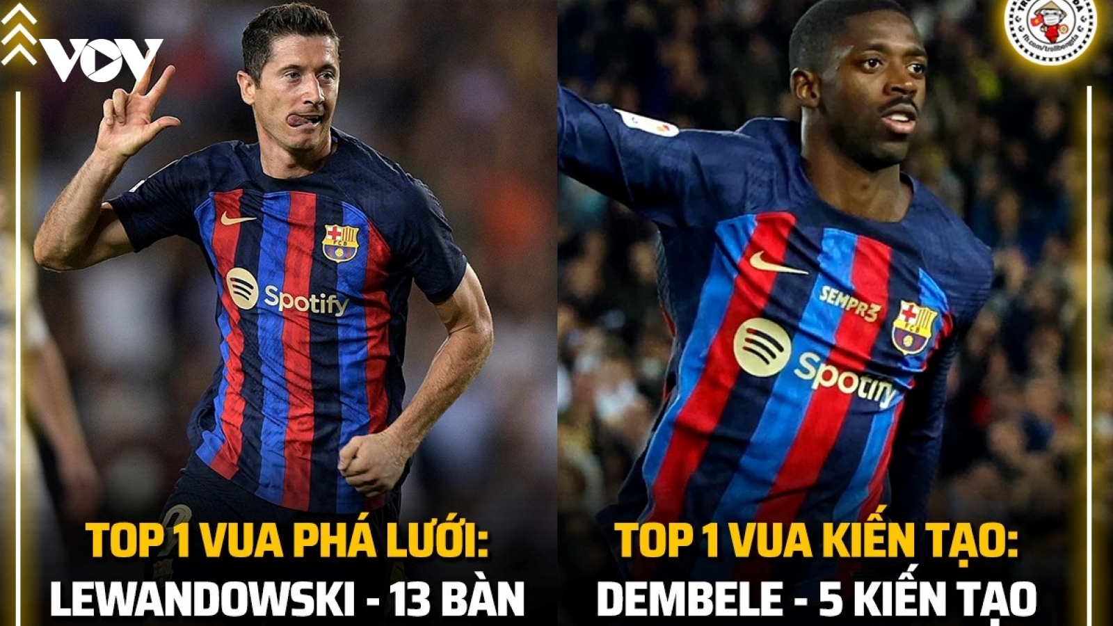 Biếm họa 24h: Barca dẫn đầu toàn diện ở La Liga