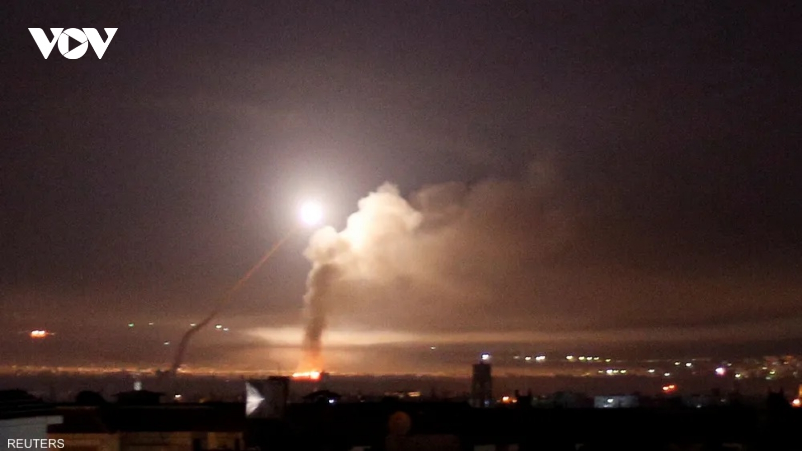 Israel không kích Syria khiến hai binh sỹ thiệt mạng