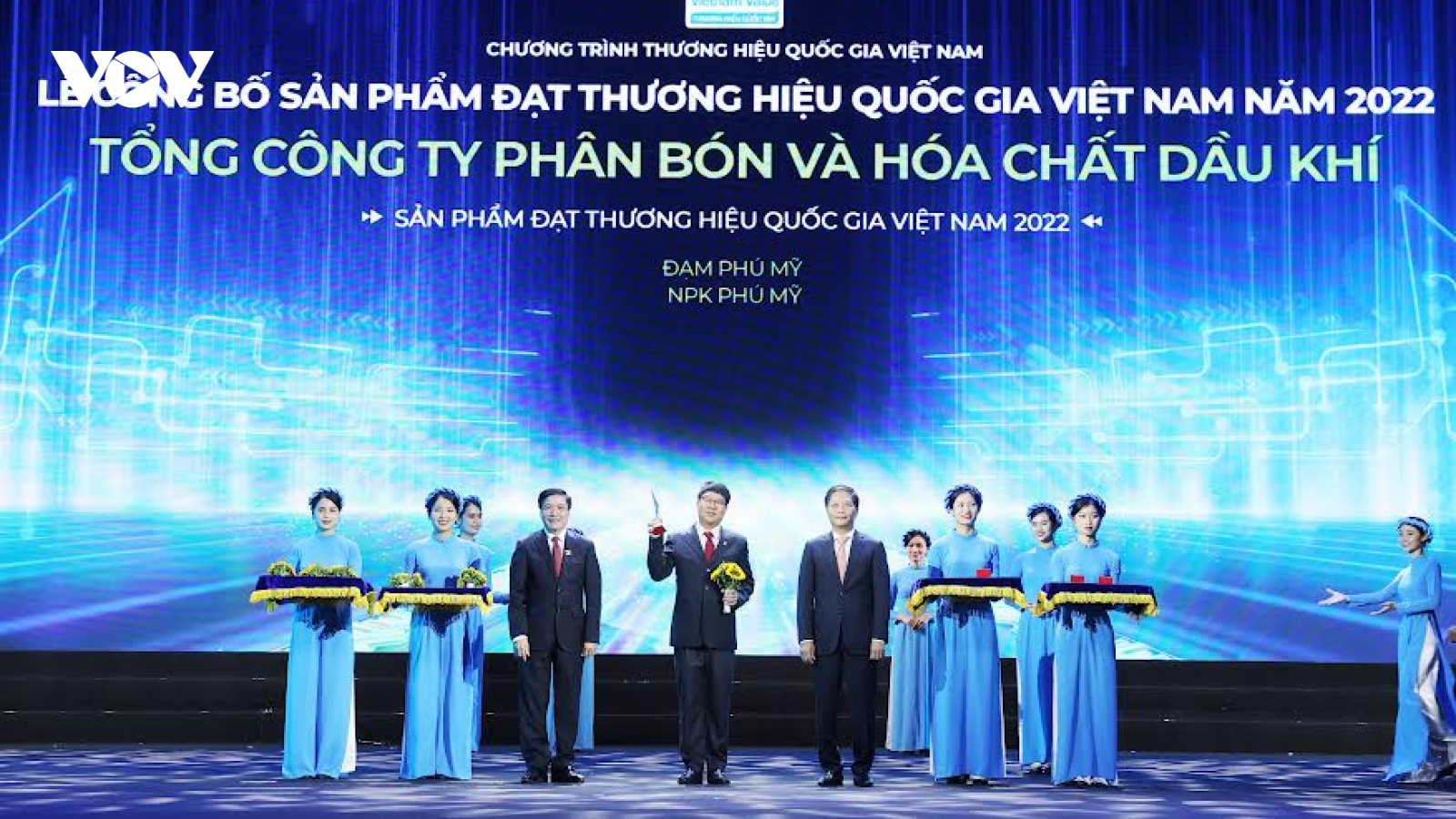 Phân bón Phú Mỹ lần thứ 5 liên tiếp được công nhận là Thương hiệu Quốc gia