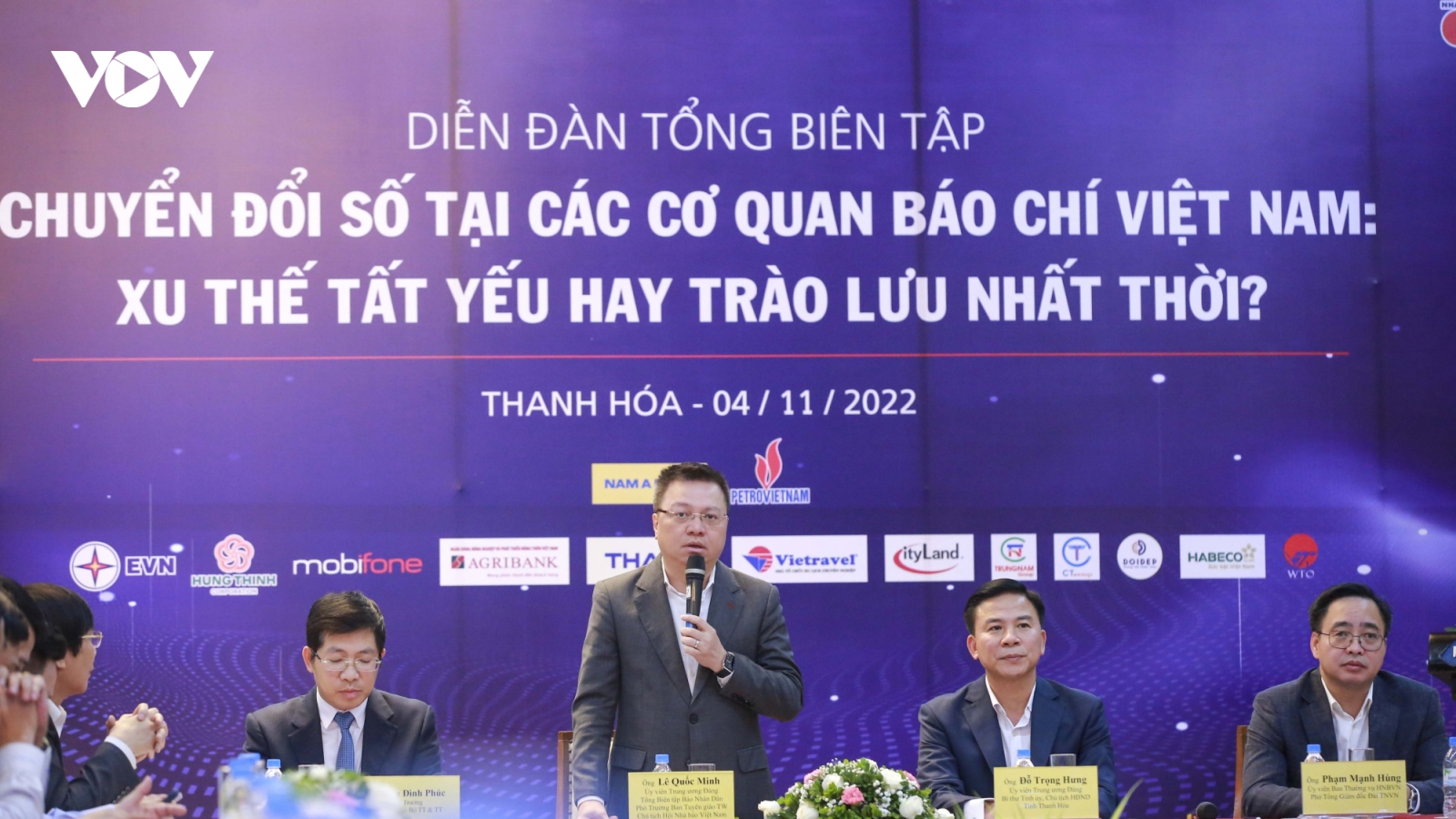Chuyển đổi số trong báo chí là tất yếu, không chuyển đổi số là chết