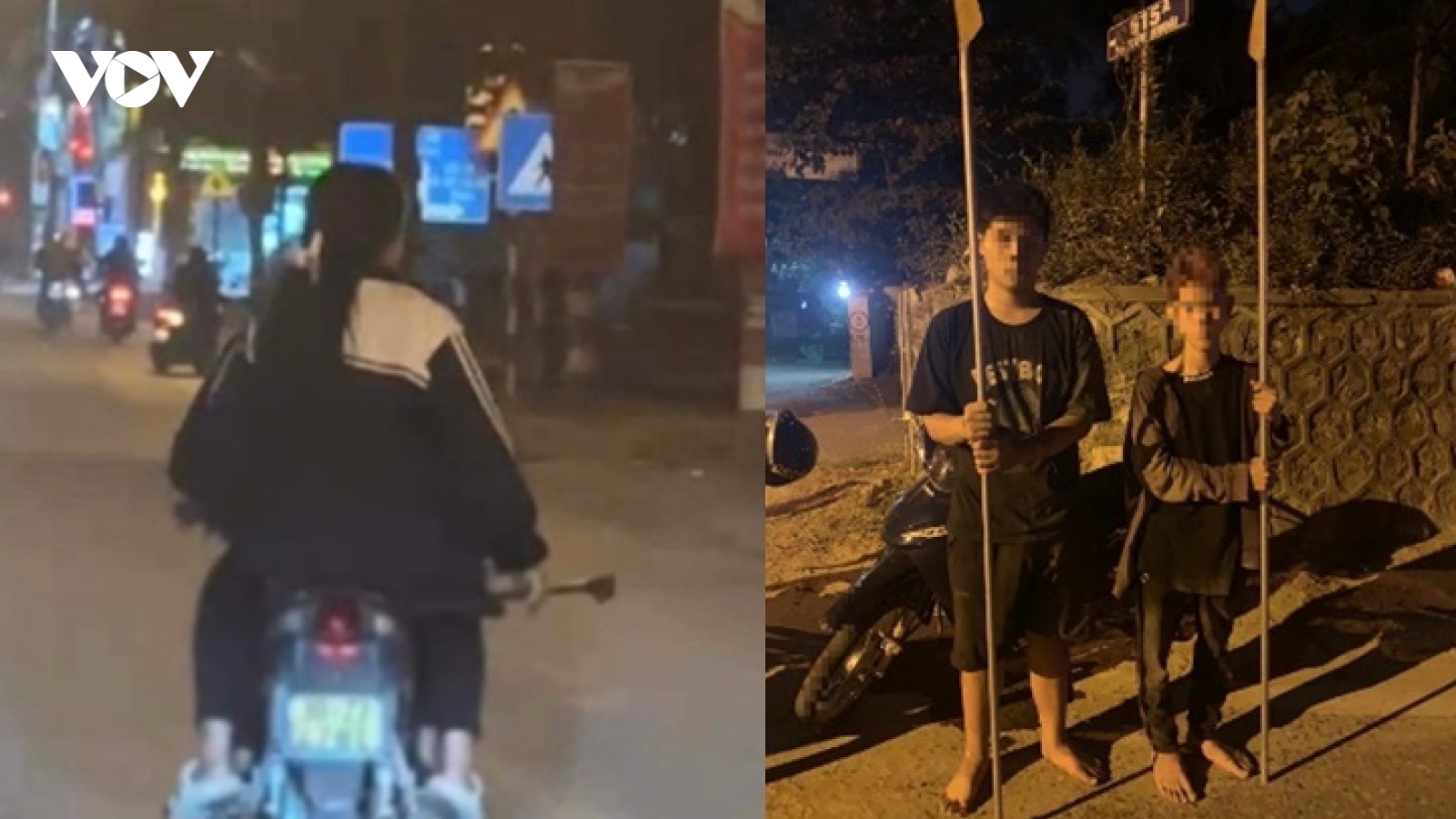 Triệu tập thiếu nữ cầm phóng lợn diễu phố gây xôn xao mạng xã hội